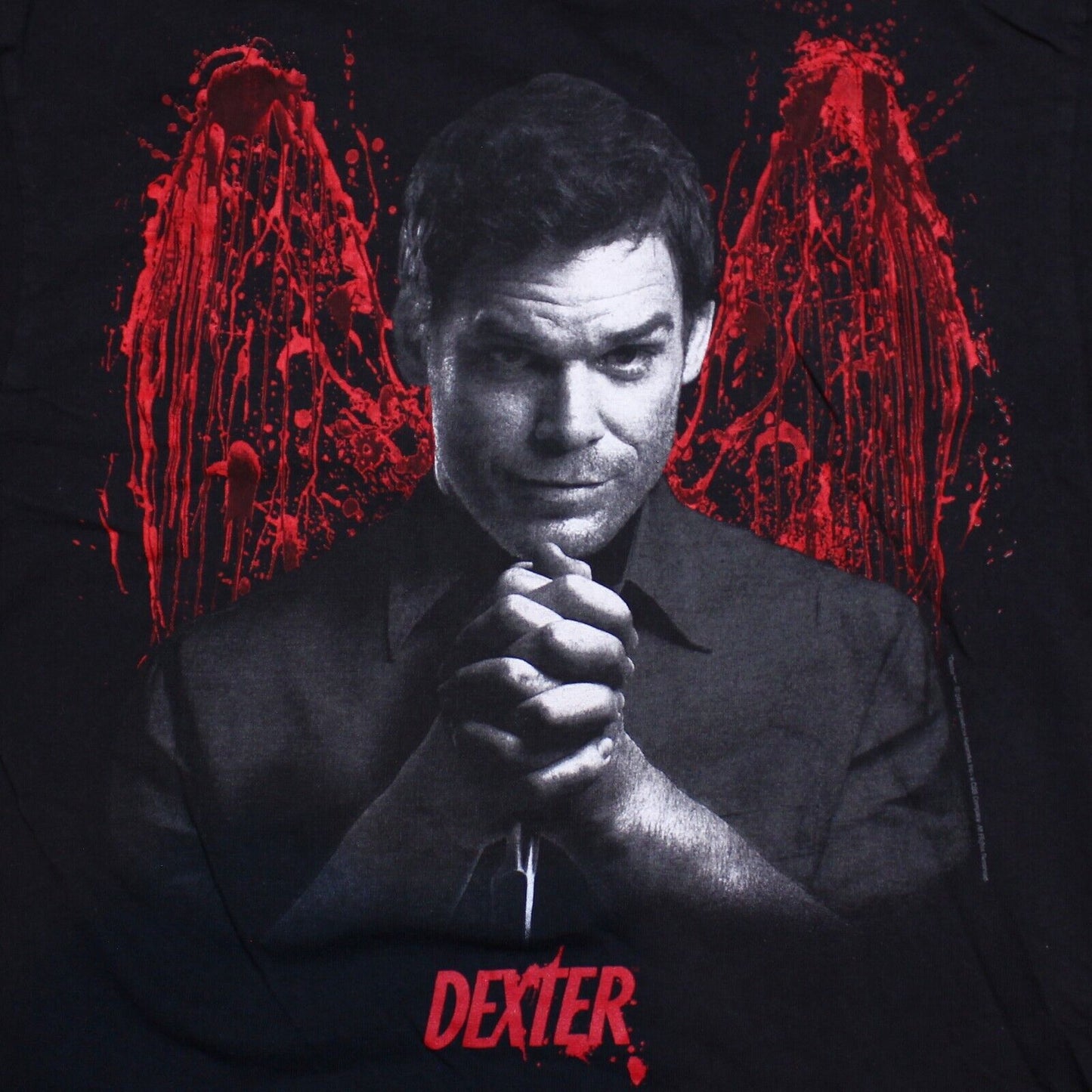 Dexter TV Show Blood Angel Hot Topic Exclusive Black Shirt- Men's Size Medium