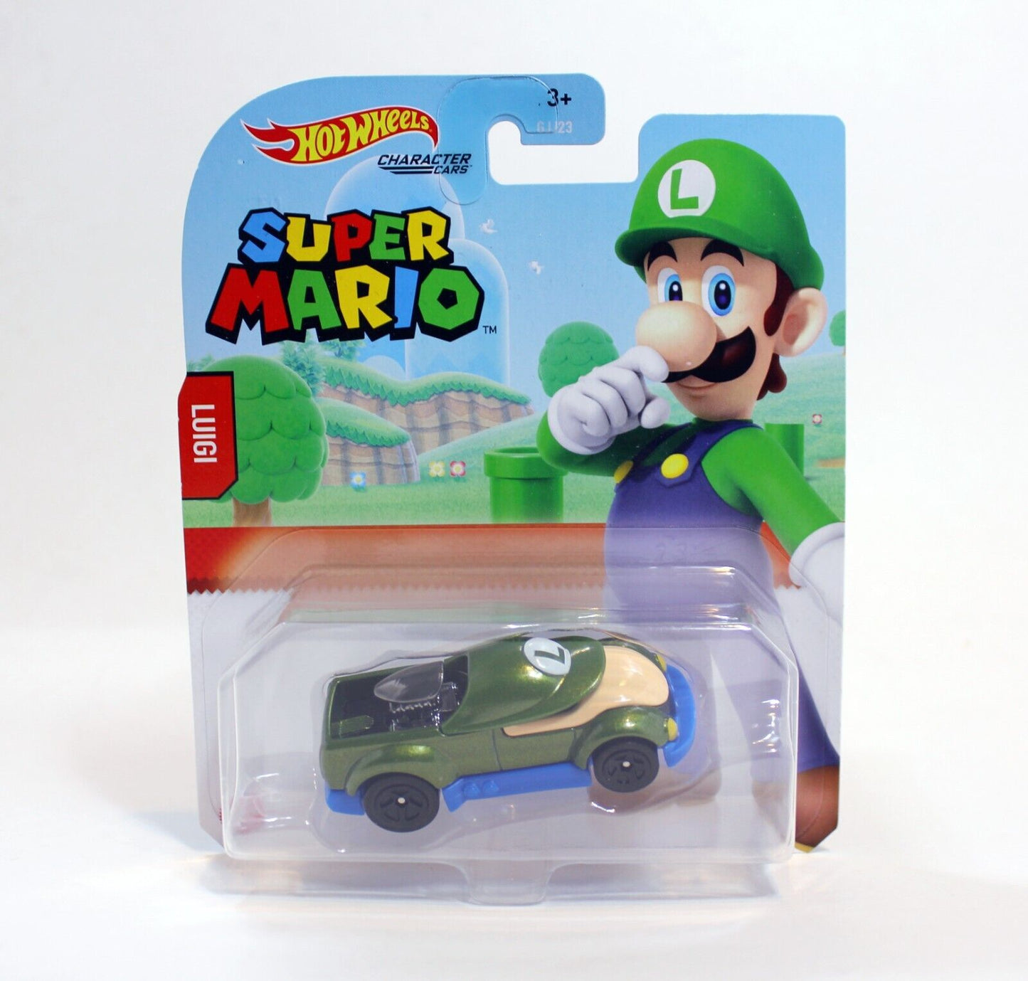 Hot Wheels Super Mario Donkey Kong, Luigi, Mario, Peach Character Cars