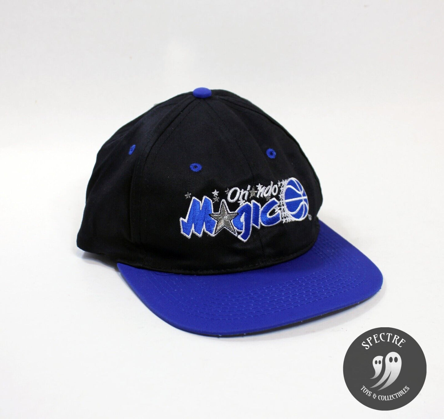 Vintage 1990s Orlando Magic Official NBA Snapback Cap Blue - Drew Pearson Fresh Caps
