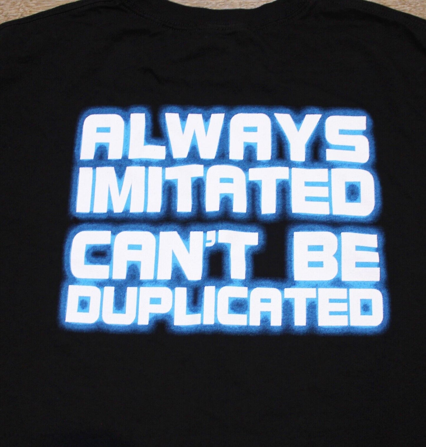 Chris Jericho Y2J "Always Imitated Can’t Be Duplicated" WWE Shirt- Men's 5XL