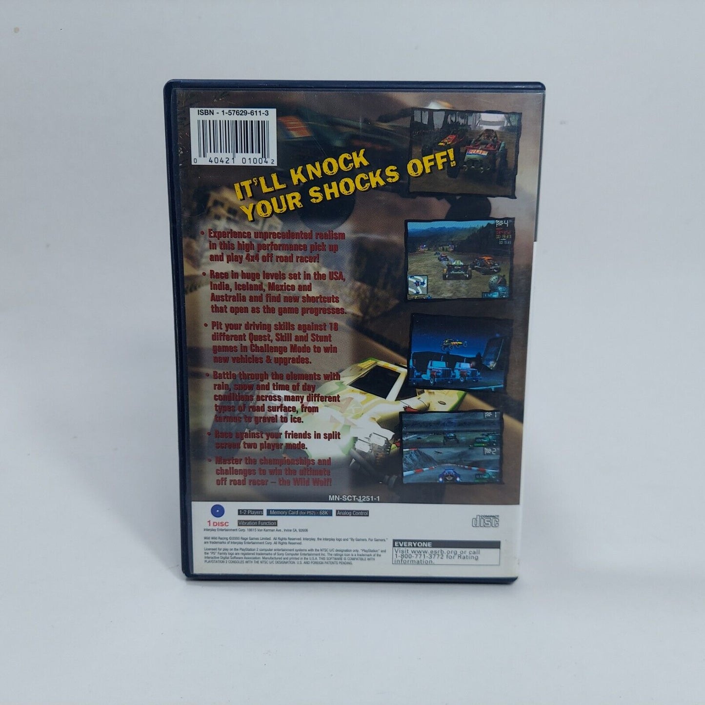 Wild Wild Racing PlayStation 2 (2000) U.S. Release