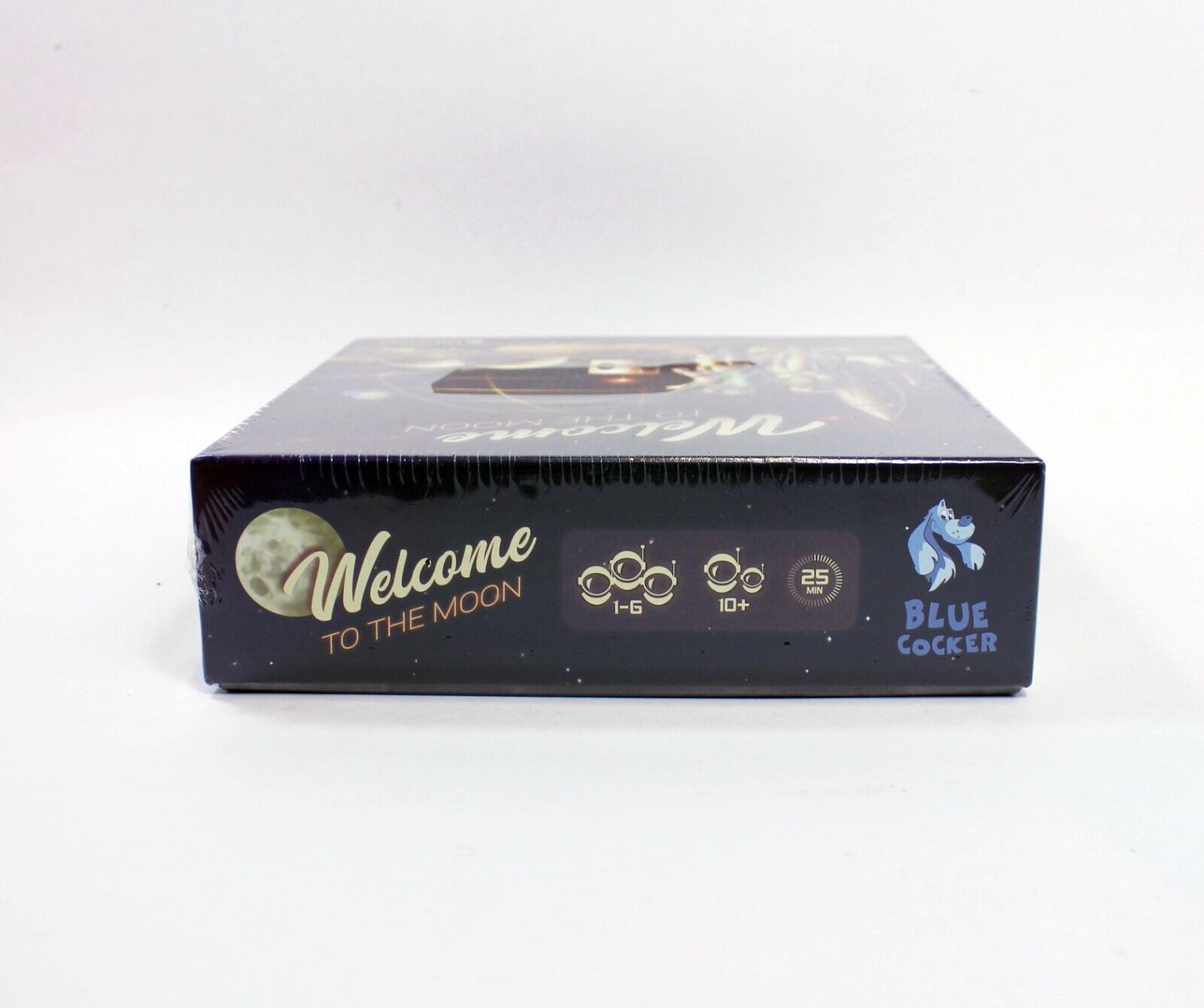 Welcome to the Moon! Blue Cocker Board Game-Brand New