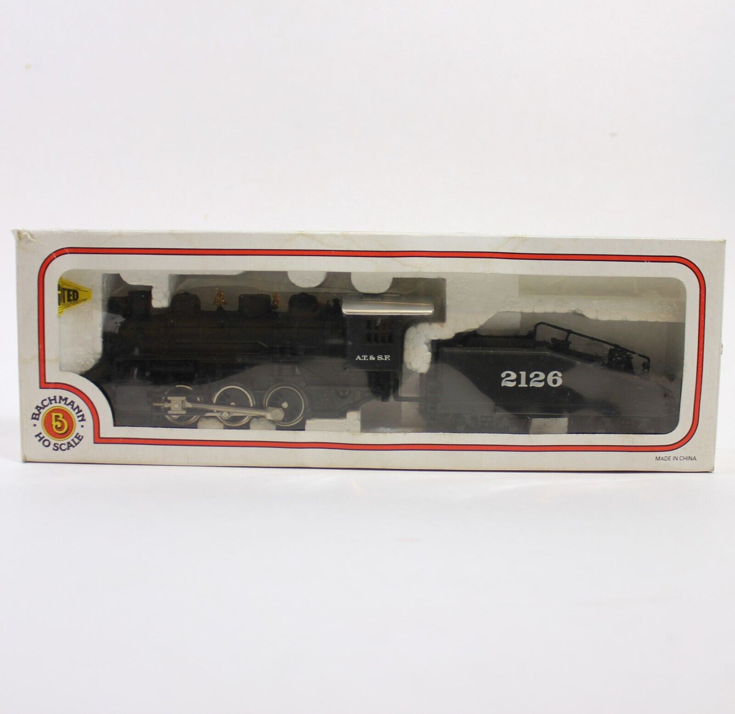 Bachmann Santa Fe USRA 0-6-0 & Tender Locomotive HO Scale - Tested/In Box C7
