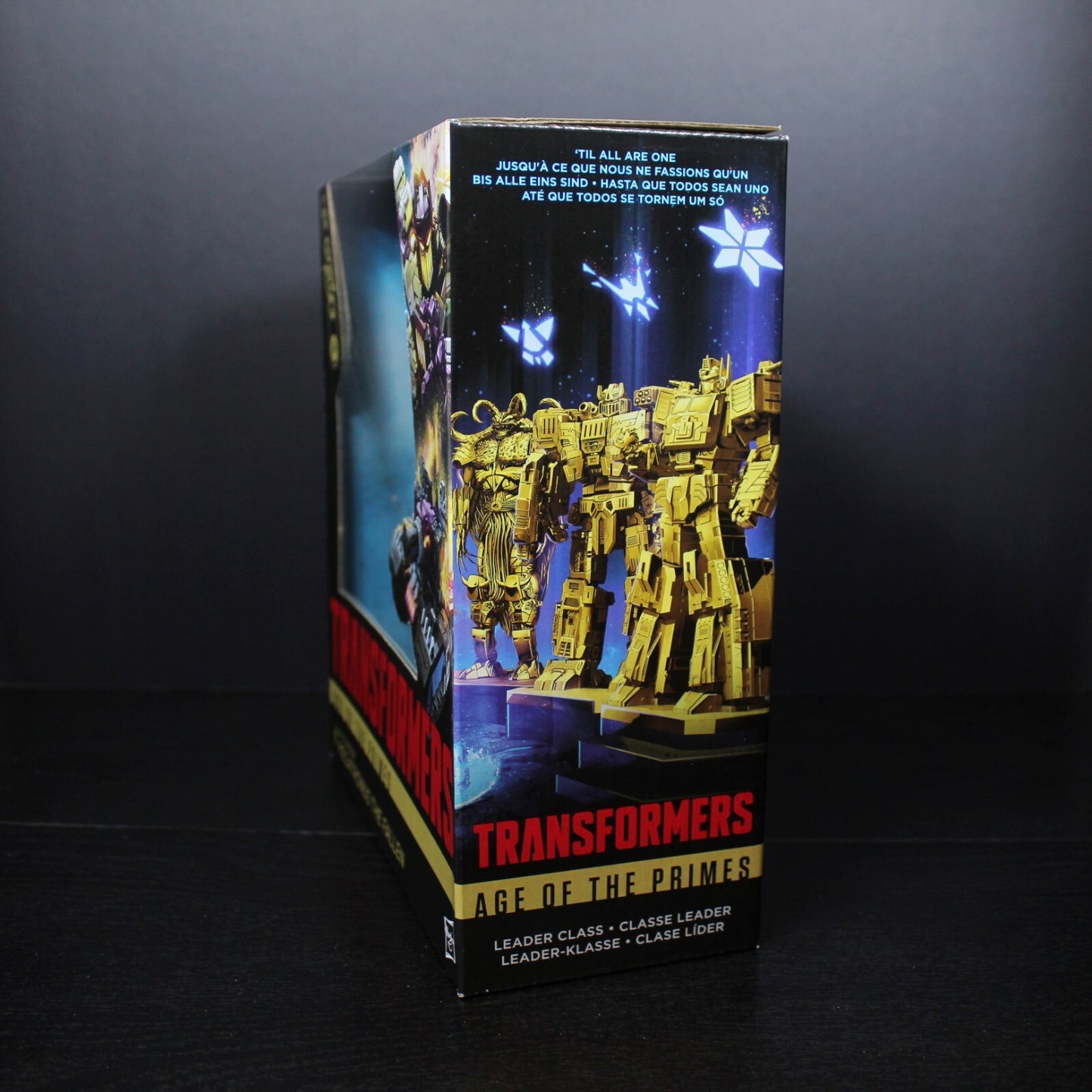 Megatronus The Fallen Transformers Age of The Primes Leader Class Figure- Takara