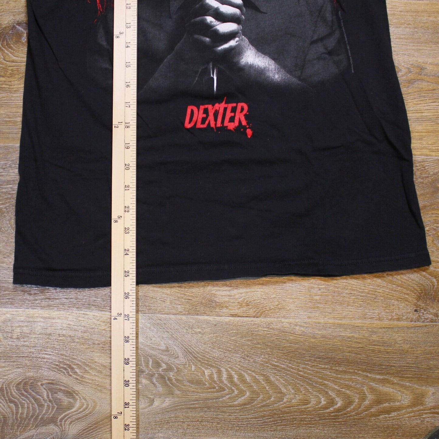 Dexter TV Show Blood Angel Hot Topic Exclusive Black Shirt- Men's Size Medium
