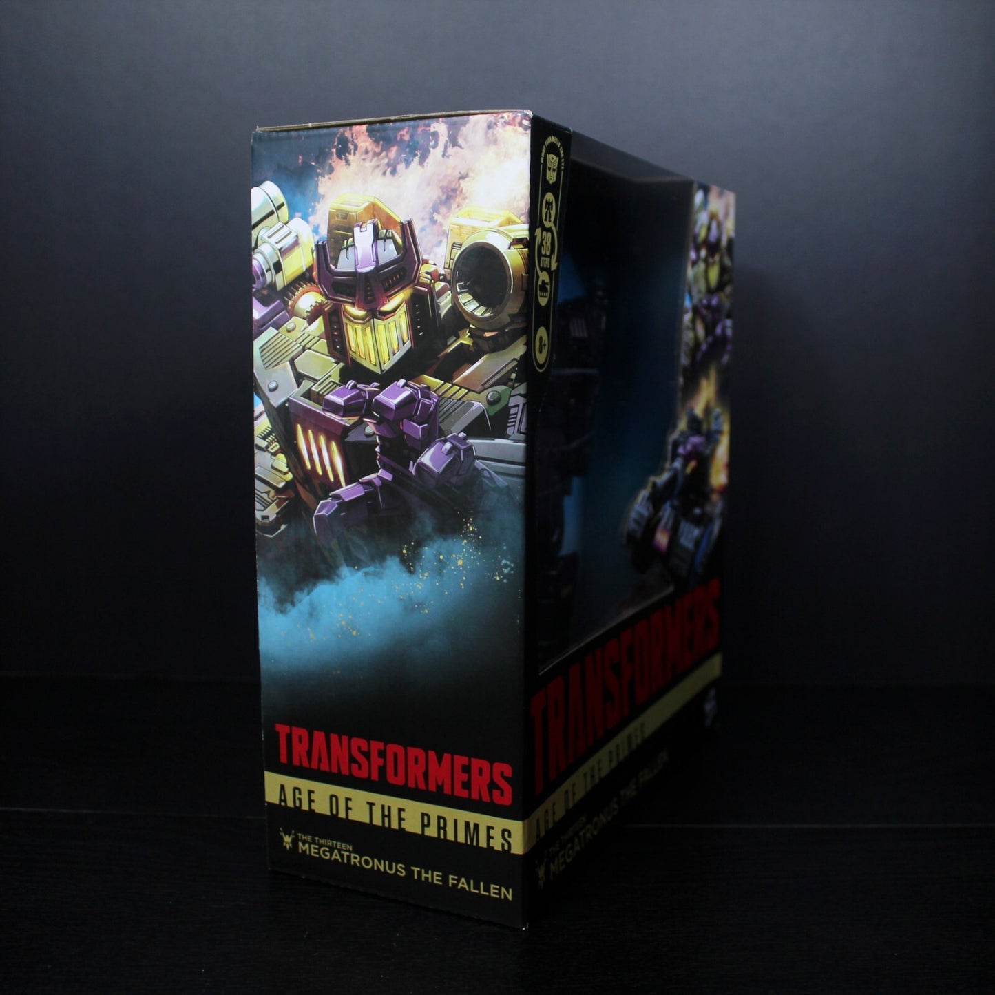 Megatronus The Fallen Transformers Age of The Primes Leader Class Figure- Takara