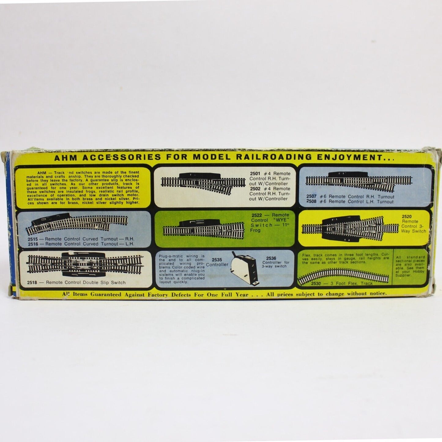 AHM Illinois Central GP-18 Powered Diesel Locomotive HO Scale Train - In Box