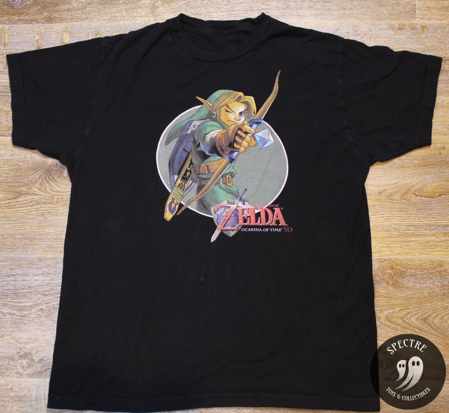 The Legend of Zelda Ocarina of Time 3D Official Nintendo T-Shirt - Men's Medium
