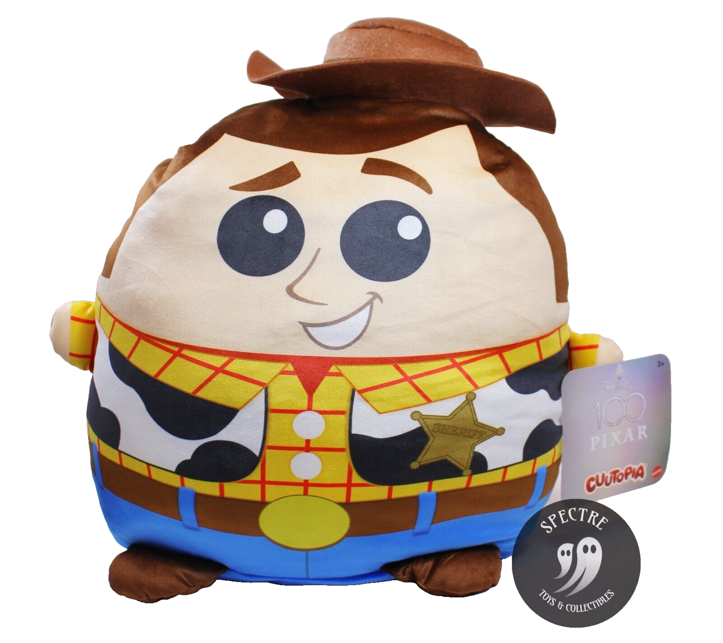 Disney 100 Year Special Pixar Toy Story Woody - Cuutopia 14in Mattel Plush Brand New