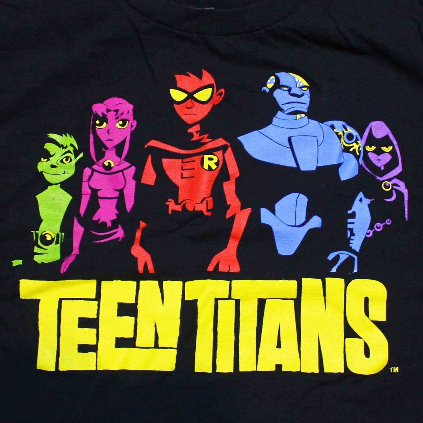 DC Teen Titans Cartoon Network Graphic Tee - Youth Medium