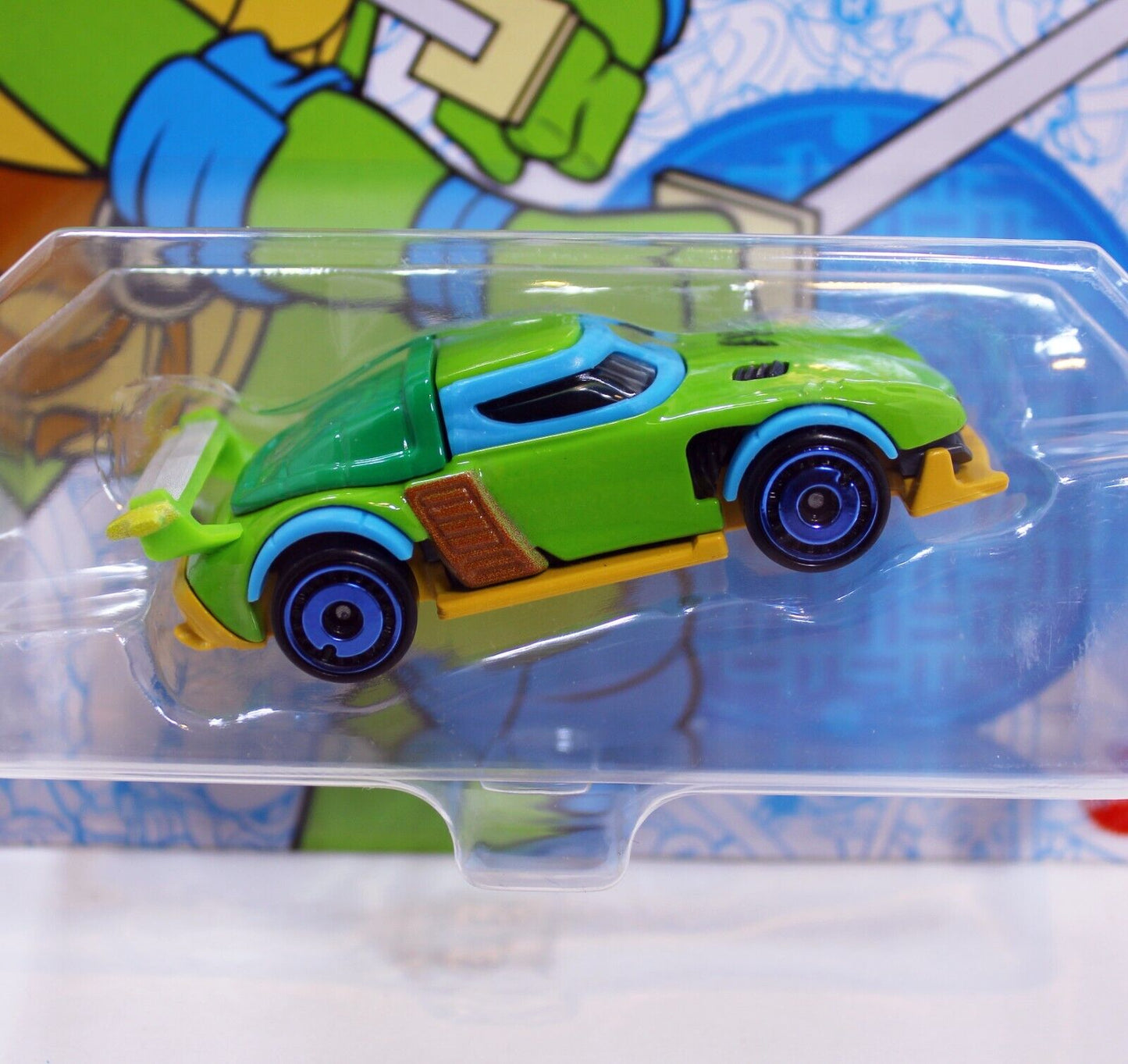 Hot Wheels TMNT Raphael, Leonardo Character Cars - Mattel 2019