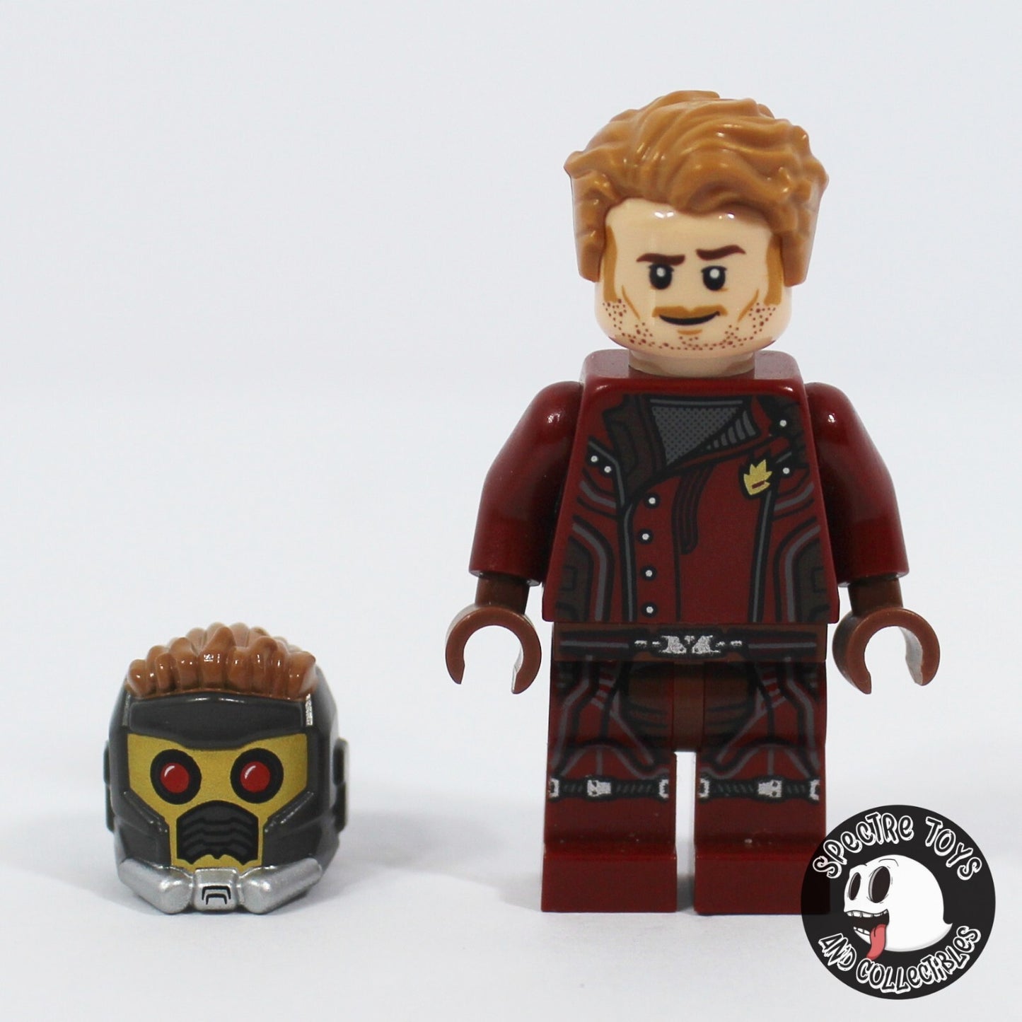 Lego Super Heroes Star Lord Minifigure sh123 -Set Milano Spaceship Rescue 76021