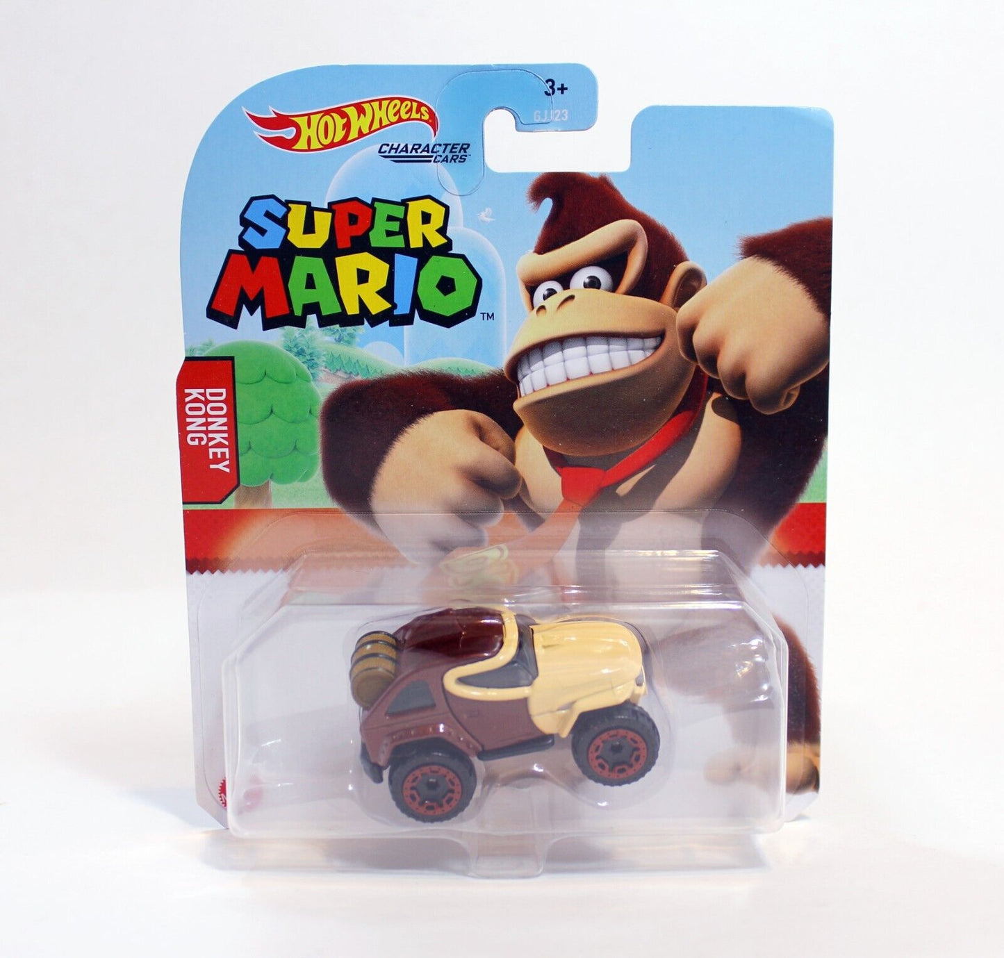 Hot Wheels Super Mario Donkey Kong, Luigi, Mario, Peach Character Cars