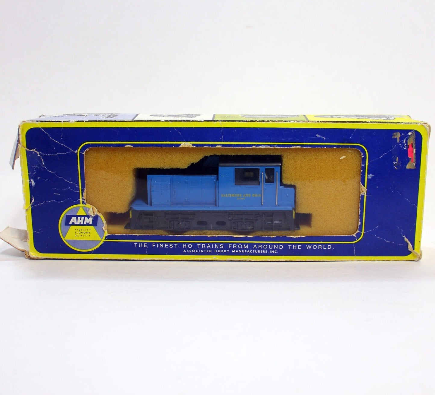 AHM Baltimore & Ohio #5006 Diesel Locomotive HO Scale Train - Tested