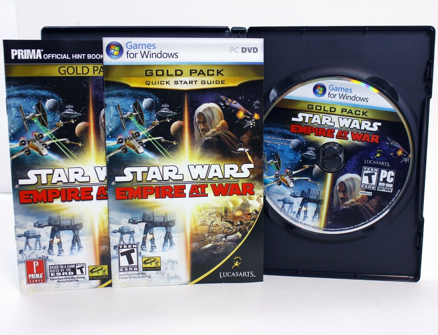 Star Wars: Empire at War Gold Pack Game for Windows (PC, 2007)-with Codes