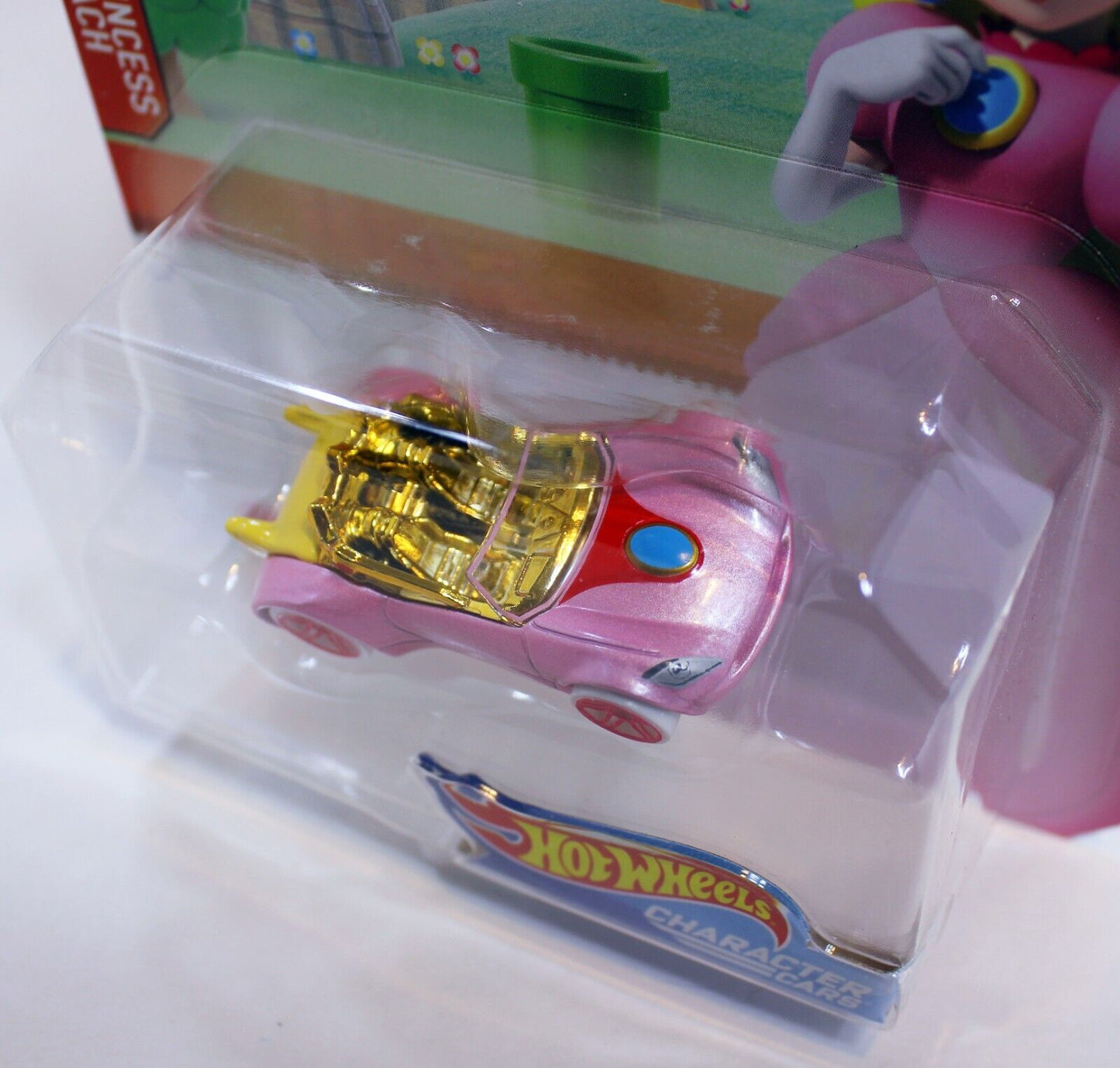 Hot Wheels Super Mario Donkey Kong, Luigi, Mario, Peach Character Cars