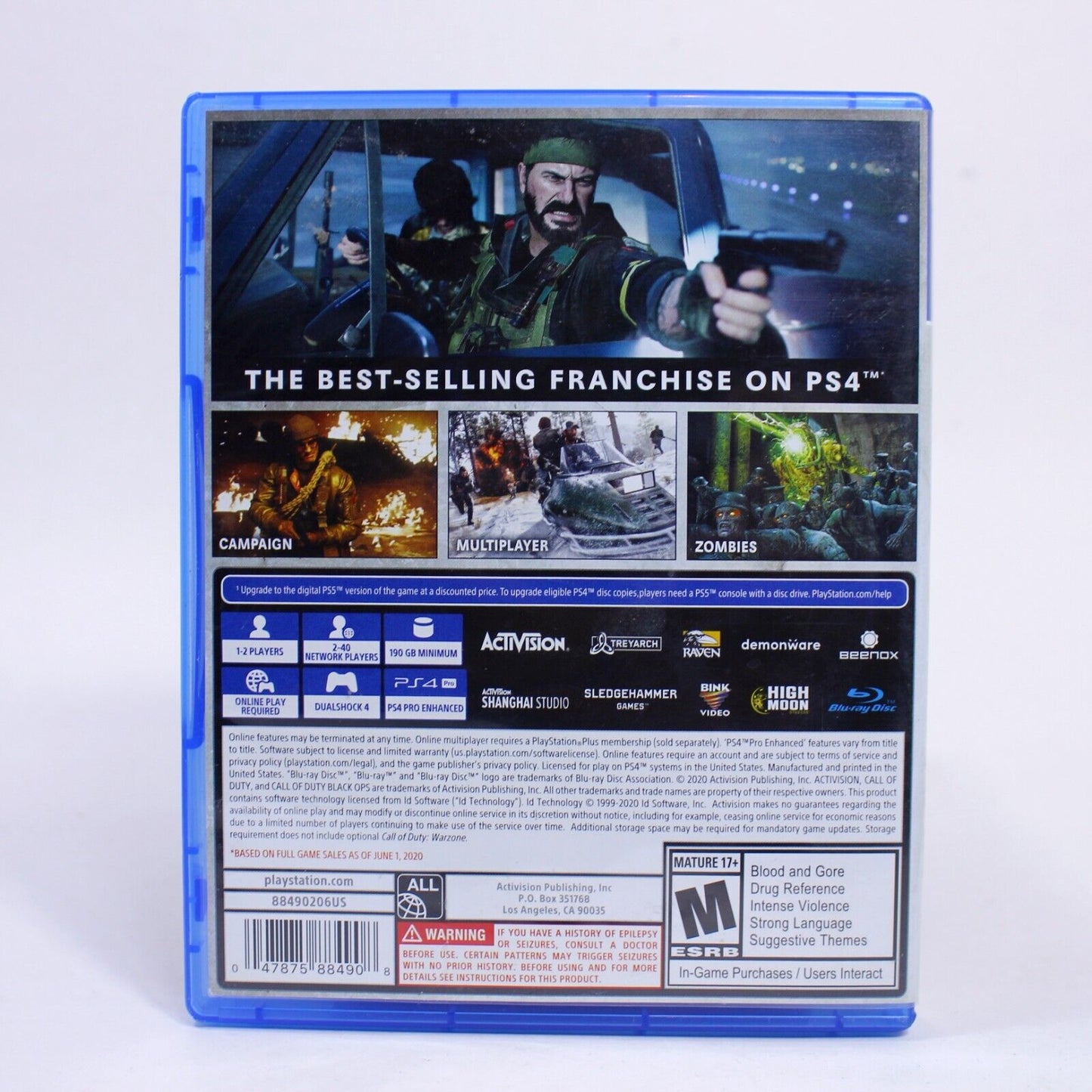Call of Duty Black Ops Cold War (PS4, 2020)