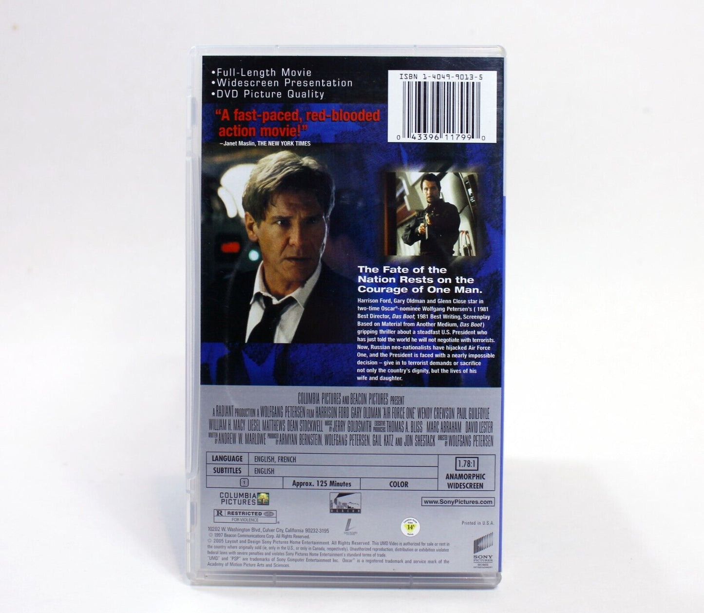 Air Force One (PSP, 2005) - UMD Video Movie