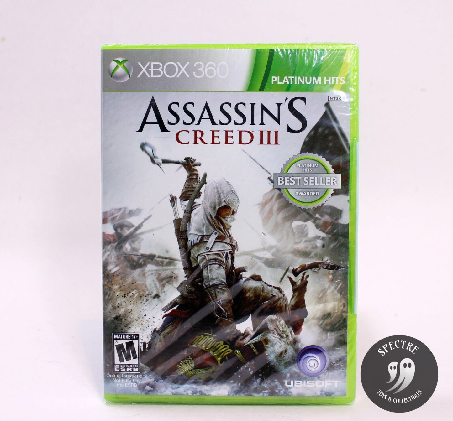 Assassin's Creed III Platinum Hits (Xbox360, 2012)-Brand New