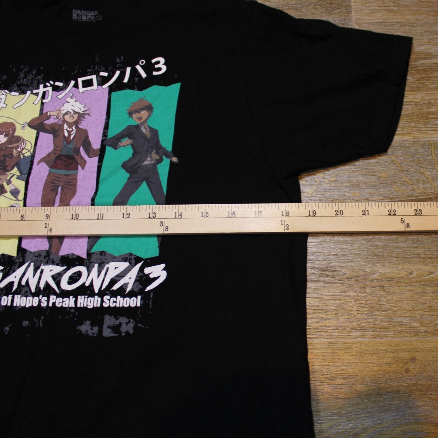 Danganronpa 3: The End of Hope's Peak T -Shirt Black -Men's Size Medium
