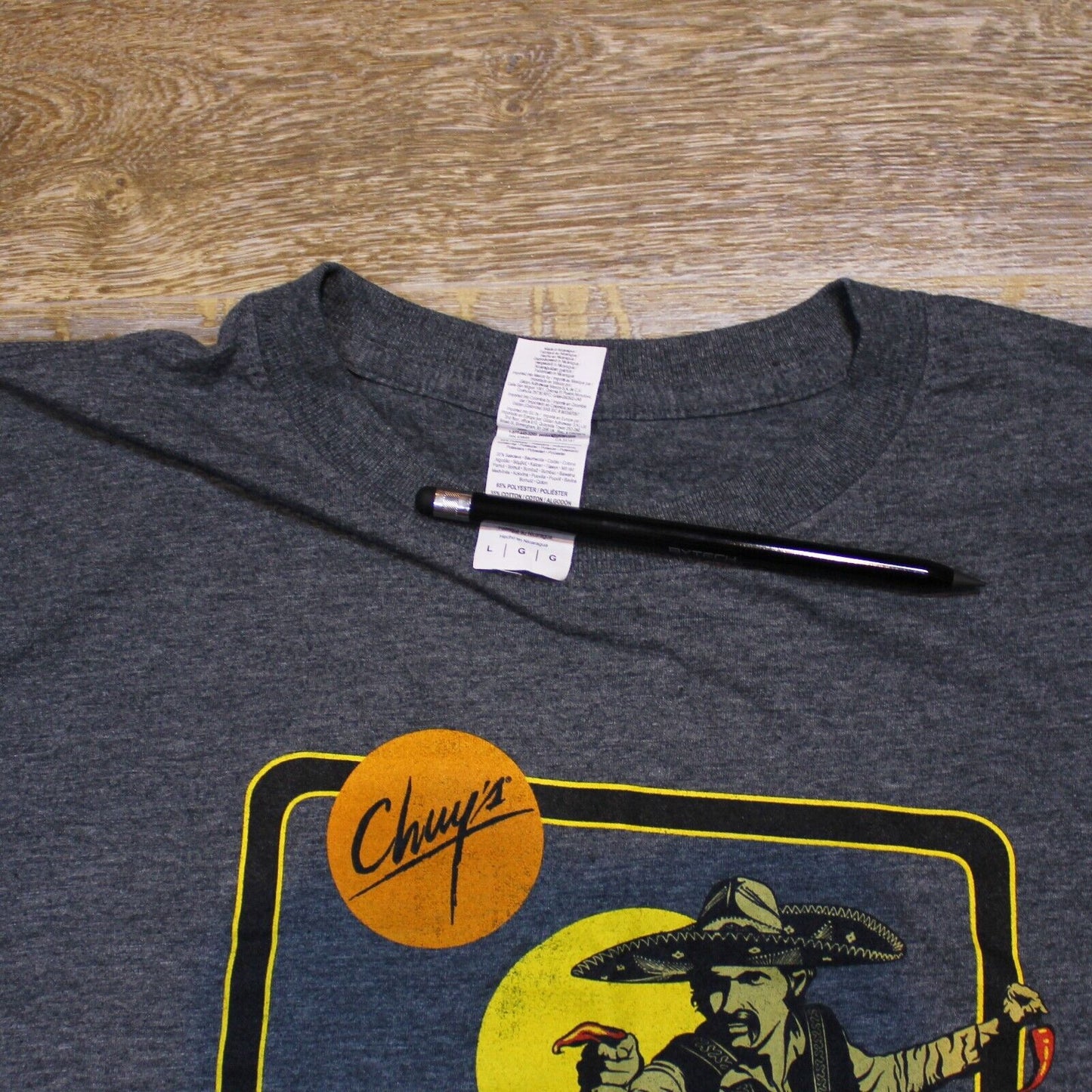 Chuy's Juan Solo Shirt Star Wars Parody Tex Mex Dive Bar- Men's Large
