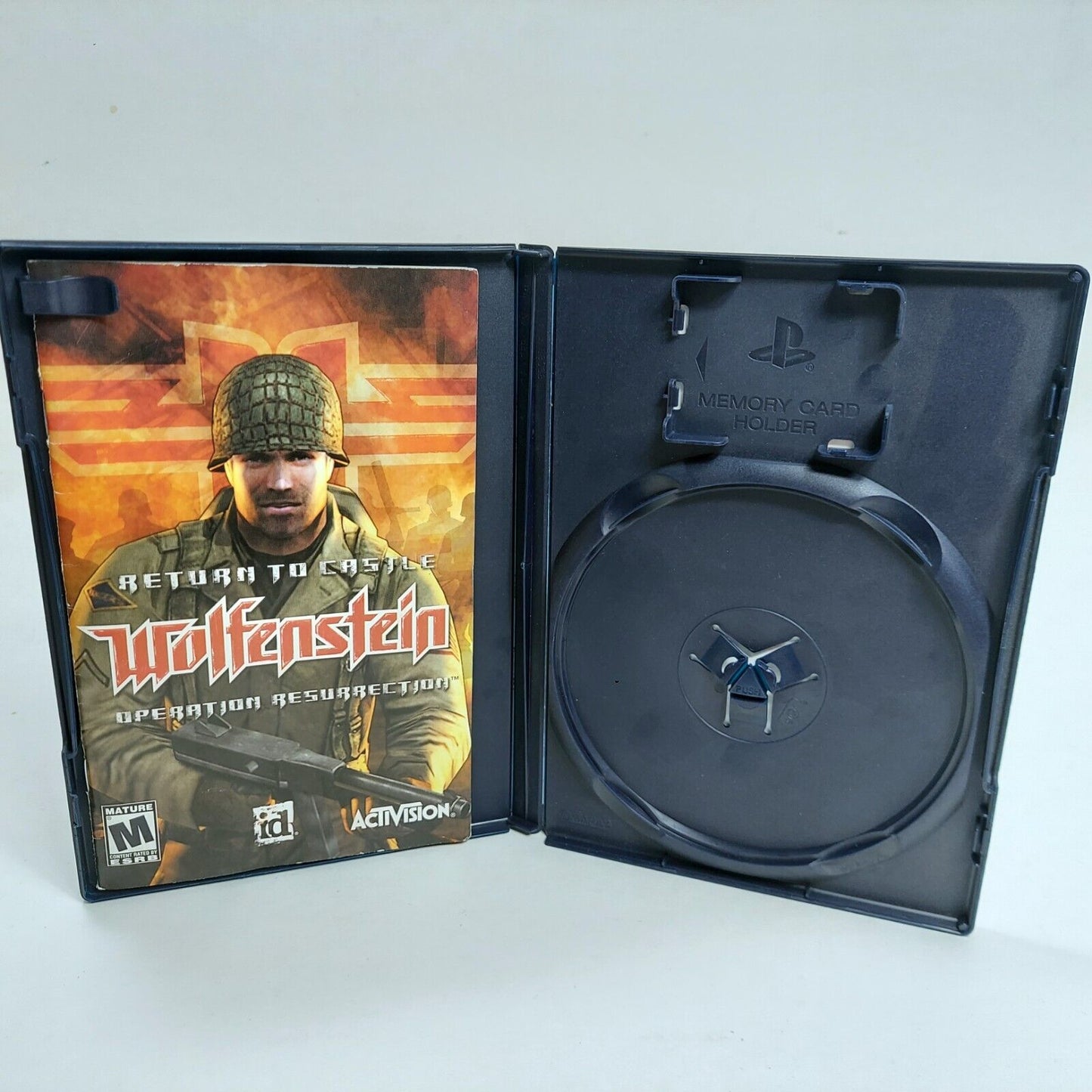 Return To Castle Wolfenstein PlayStation 2 (Case & Manual Only)U.S. Release