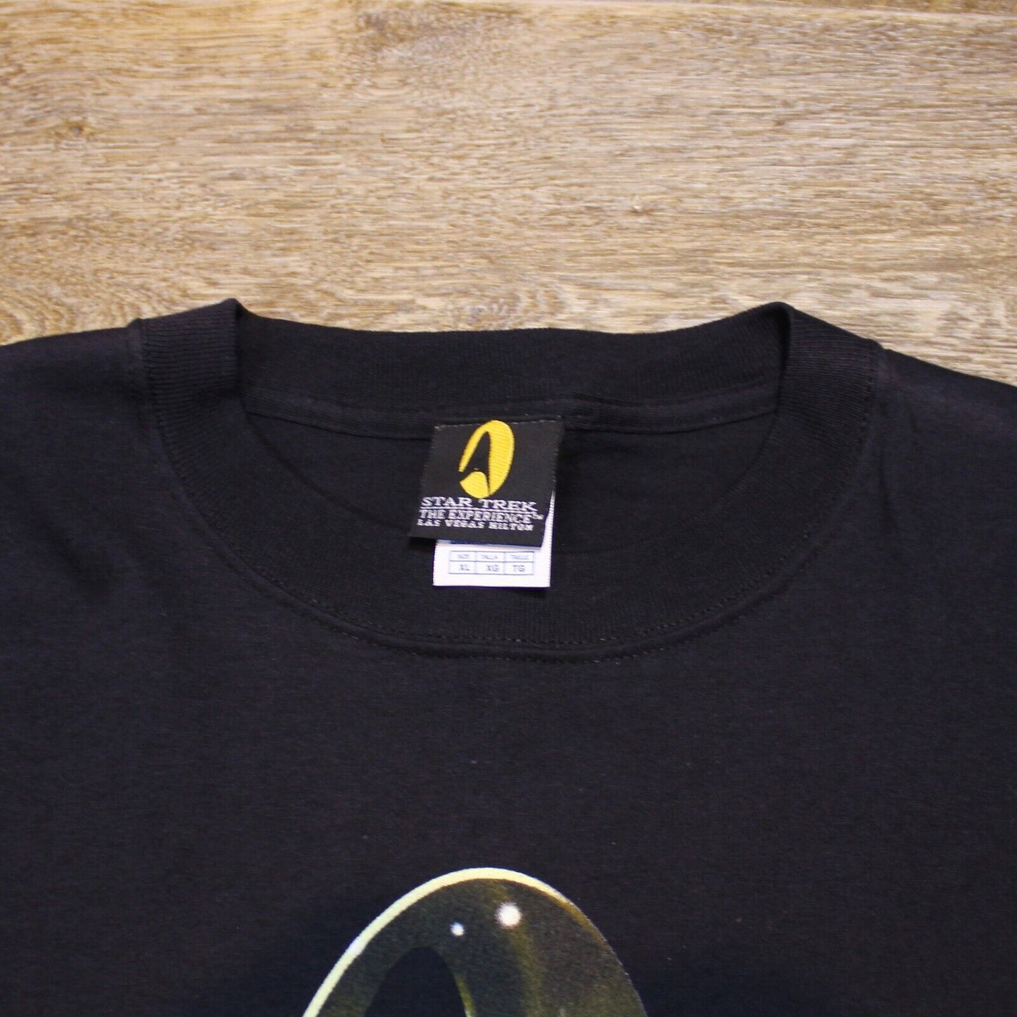 Star Trek The Experience Las Vegas Hilton 2006 T Shirt Black -Mens Size XL