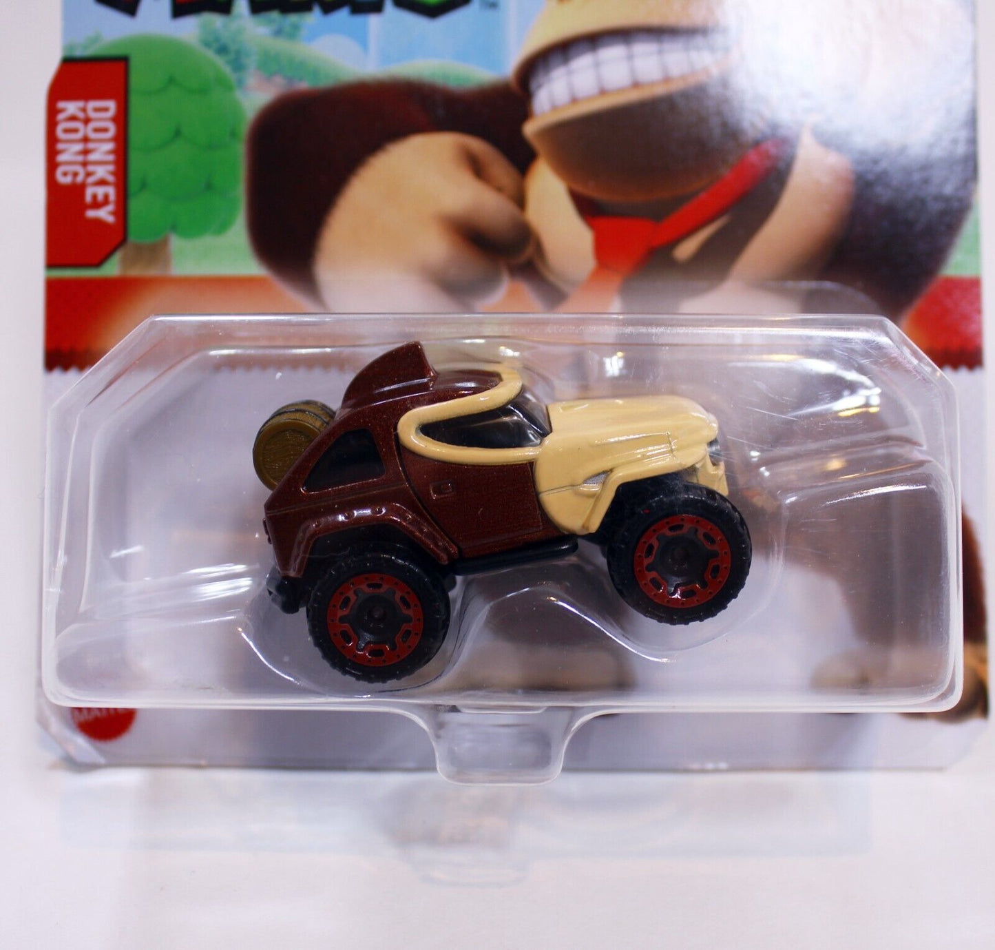 Hot Wheels Super Mario Donkey Kong, Luigi, Mario, Peach Character Cars