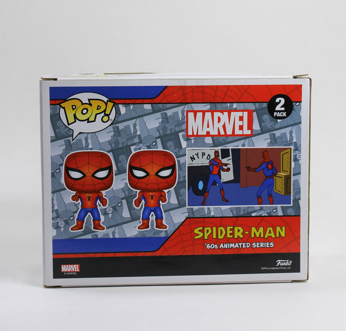 Funko Pop Marvel Spider-Man Vs. Spider-Man 2 Pack Entertainment Earth Exclusive