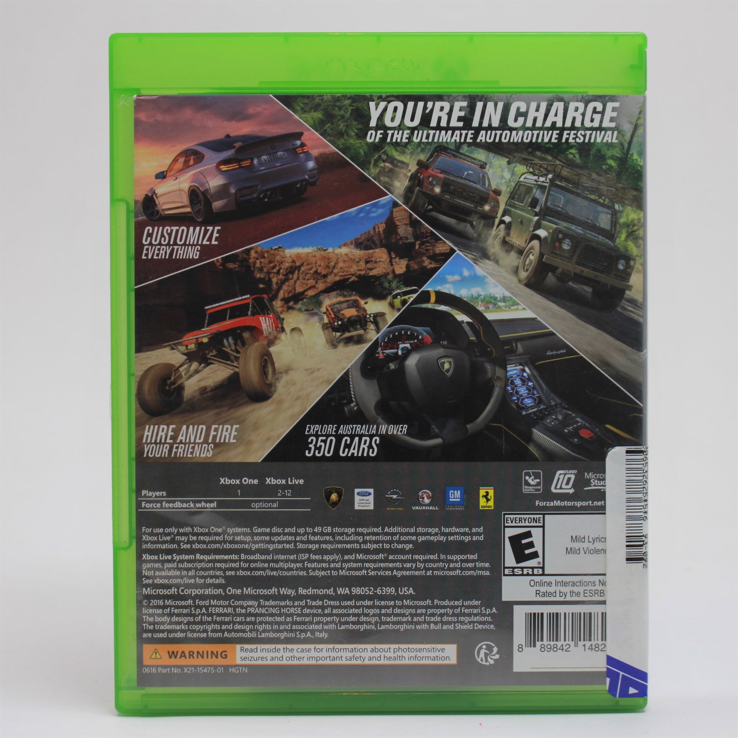 Xbox One Forza Horizon 3 (2016) Pre-Owned