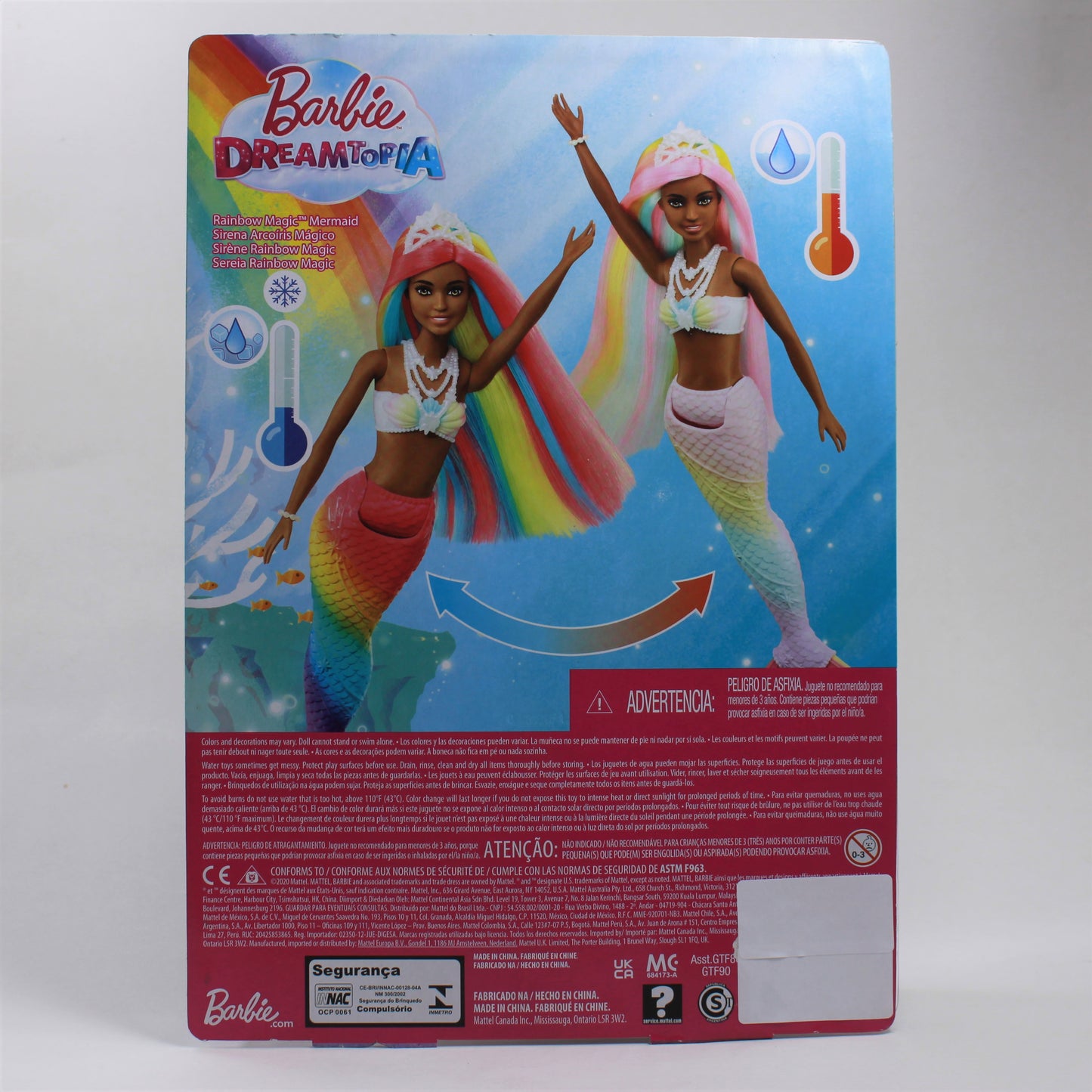 Barbie Dreamtopia 2020 Rainbow Magic Mermaid