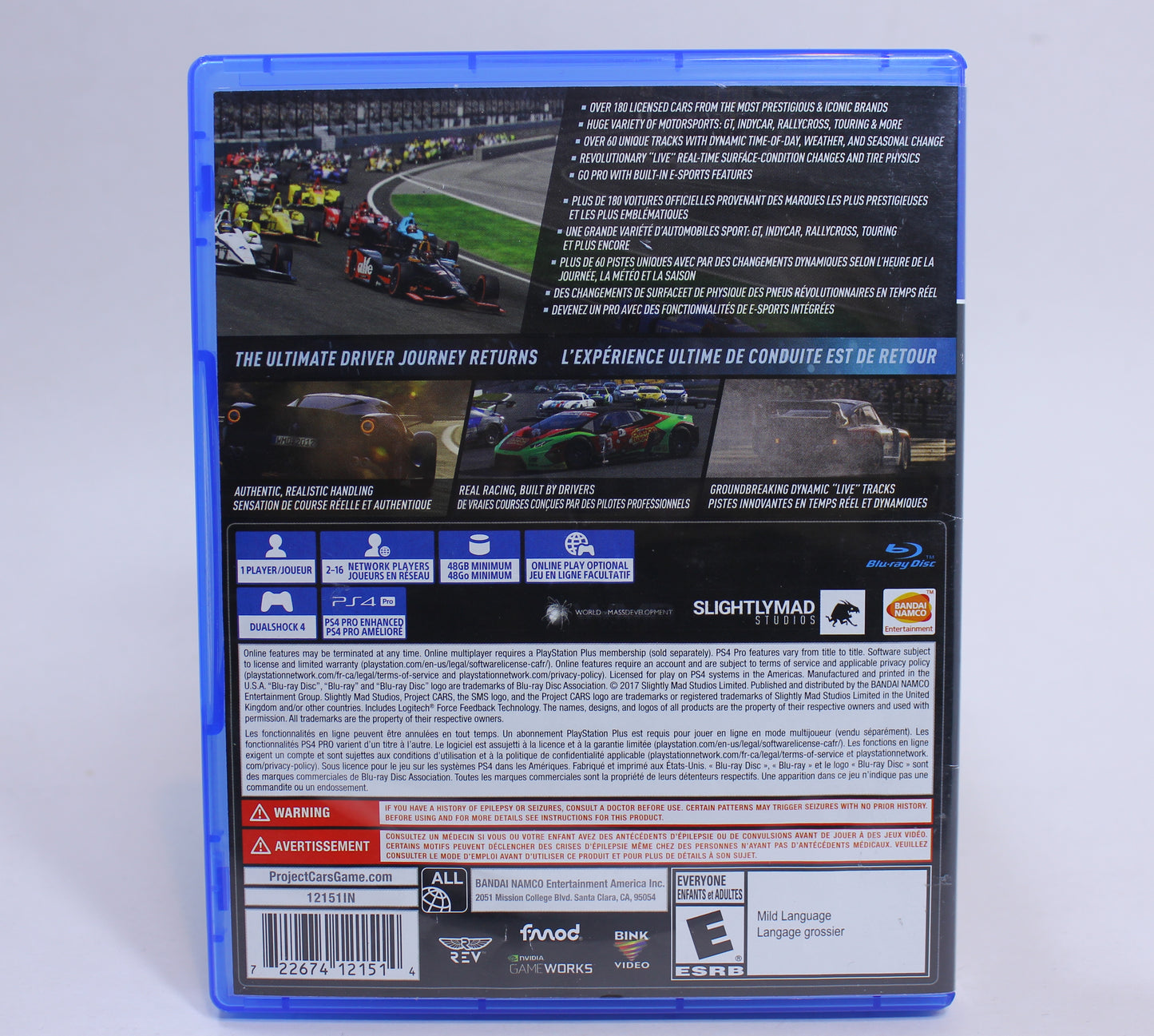 Project Cars 2 (2017) PS4