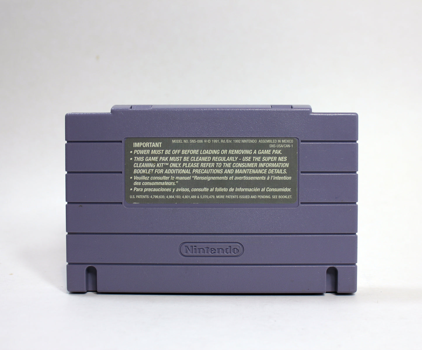 Ultimate Mortal Kombat 3 (SNES, 1994) US Release