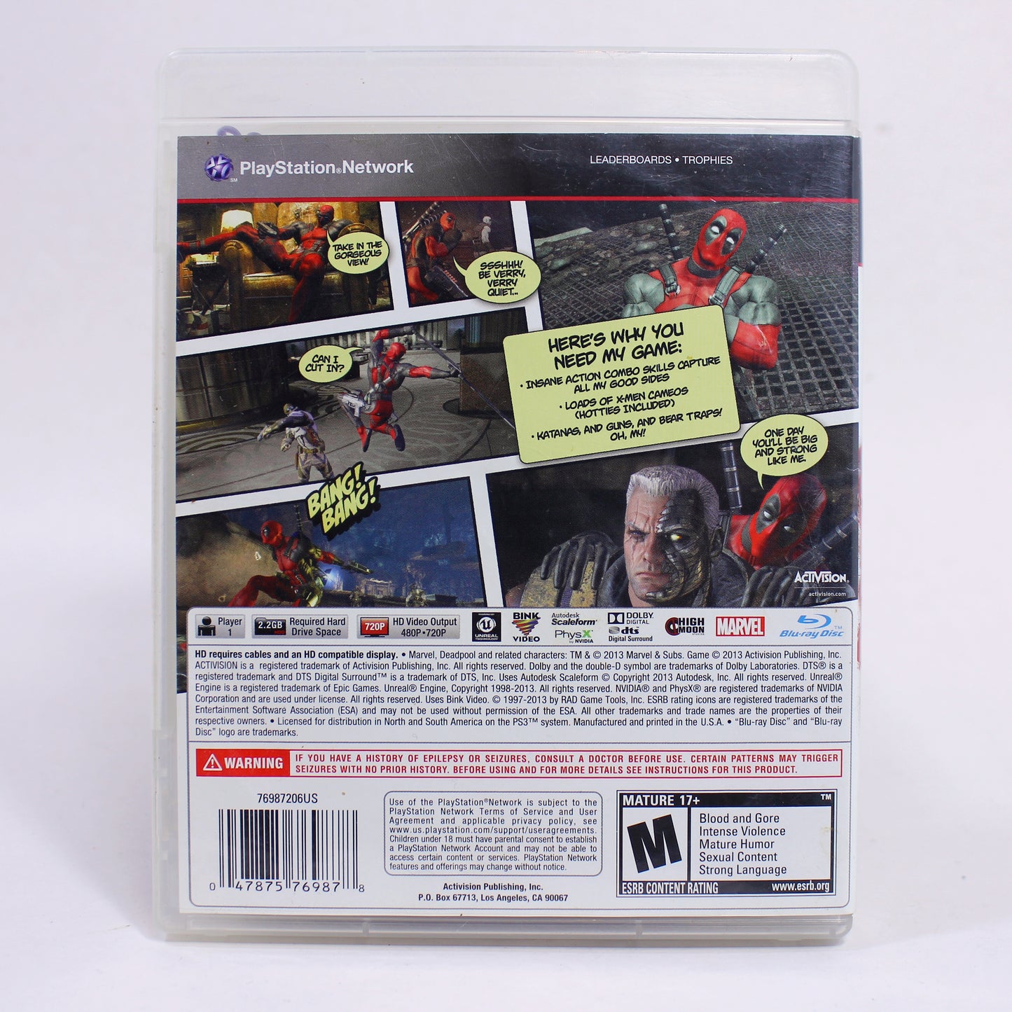 Deadpool Black Label (PS3, 2013)
