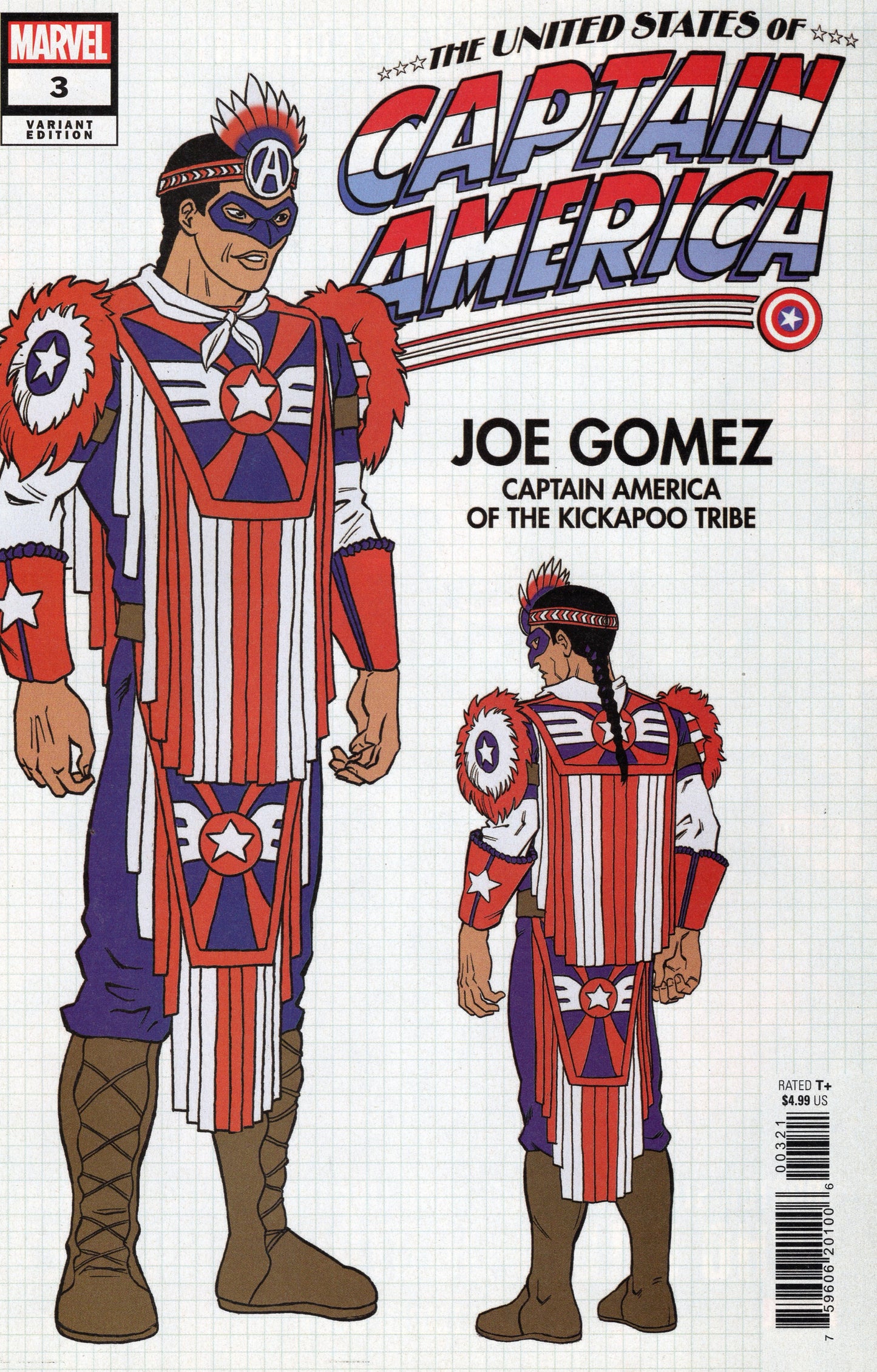 United States of Captain America #3B (Marvel 2021)