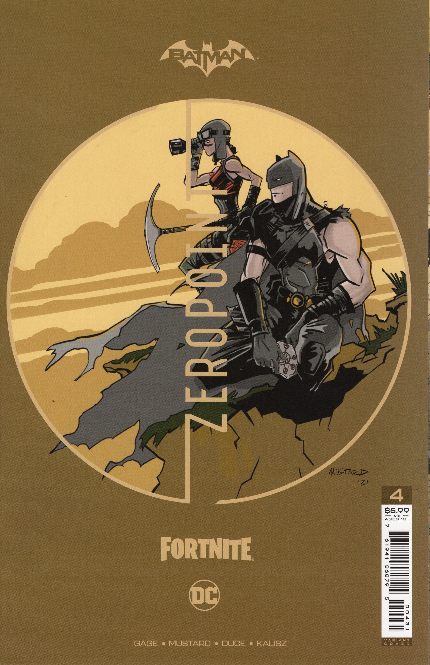 Batman Fortnite Zero Point #4C (DC 2021)