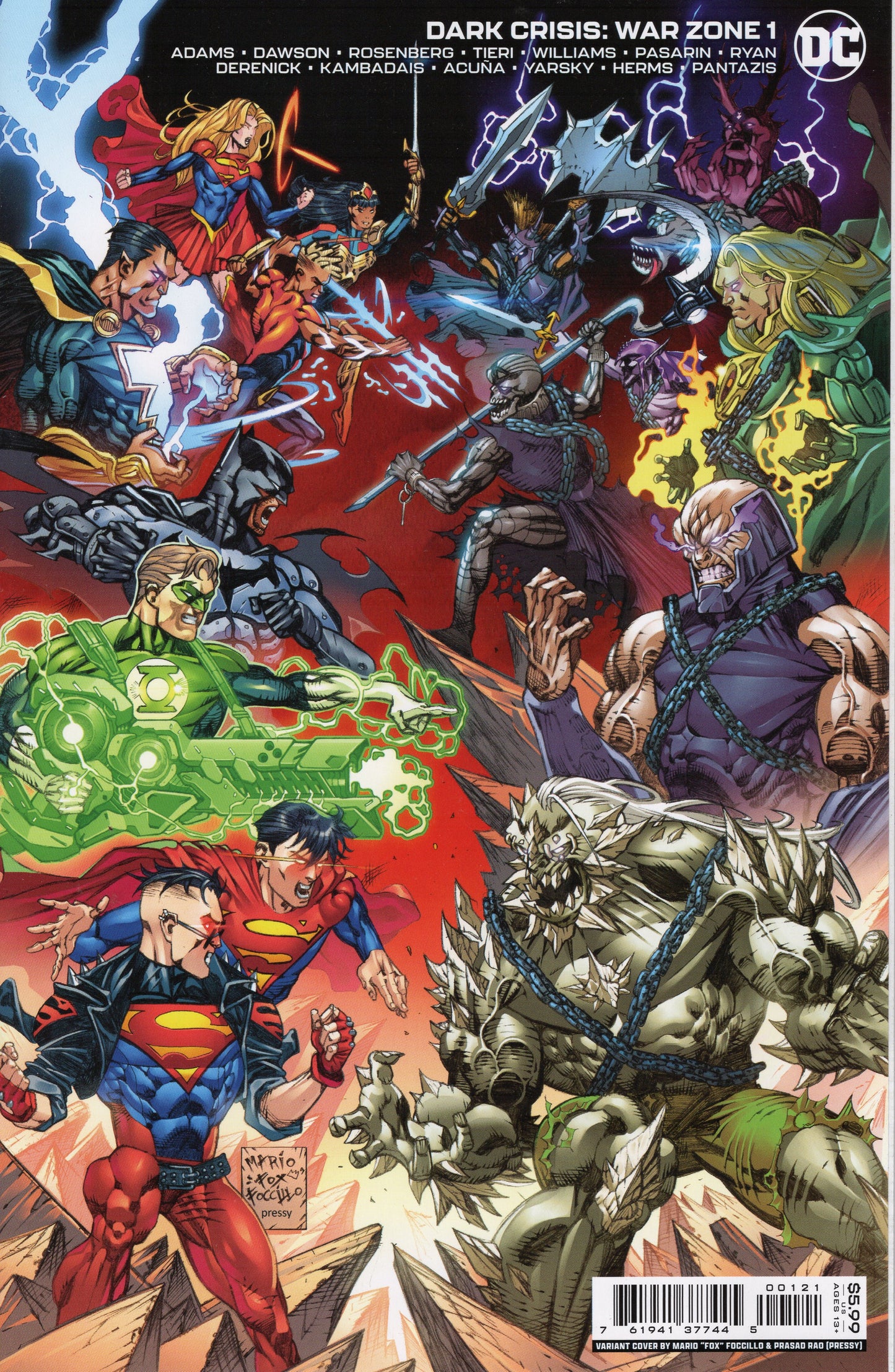 Dark Crisis: War Zone #1B (DC 2022)