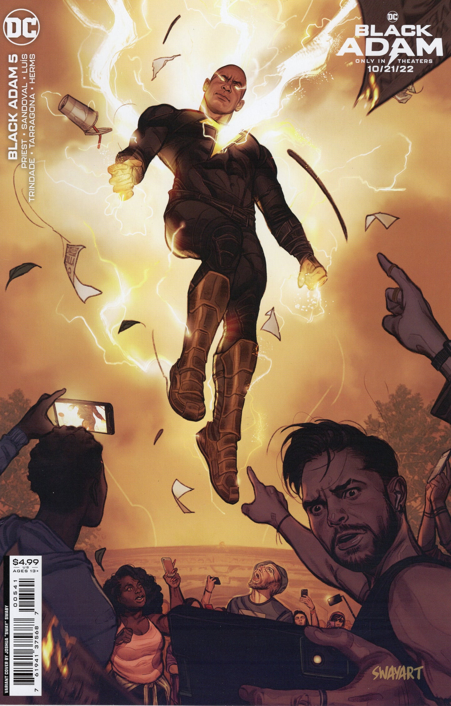 Black Adam #5D (DC 2022)