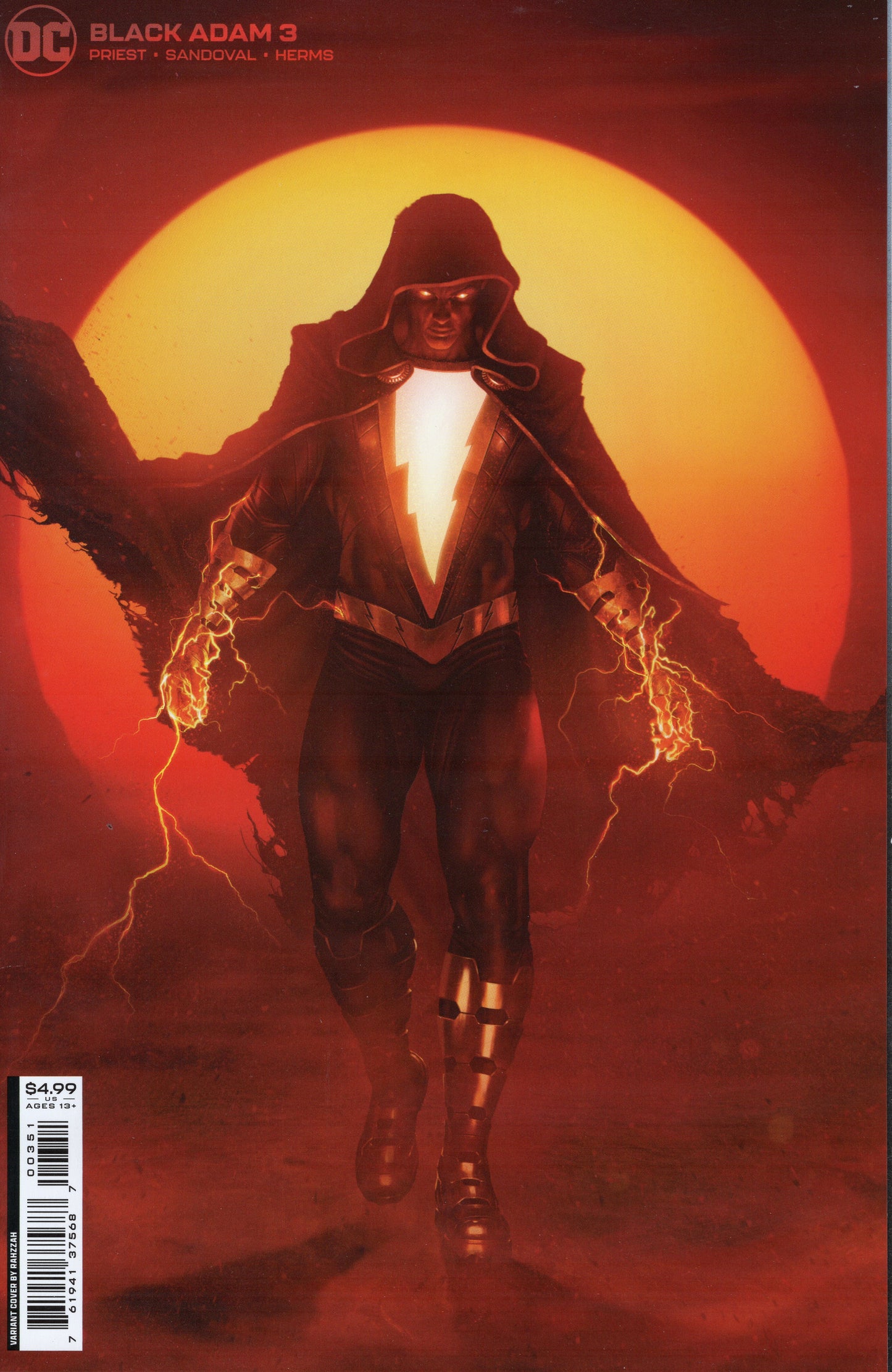 Black Adam #3C (DC 2022)