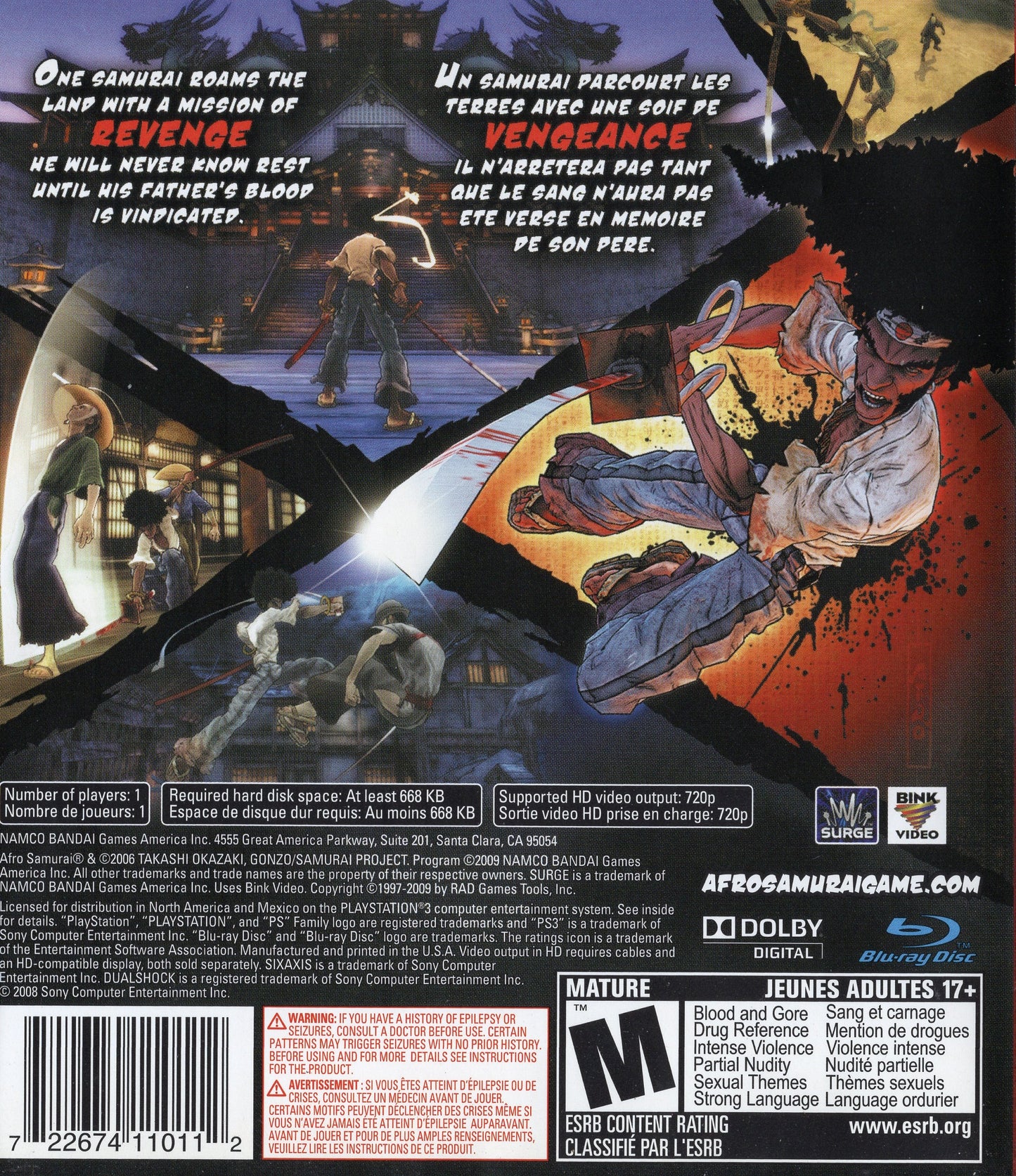 Afro Samurai - PlayStation 3