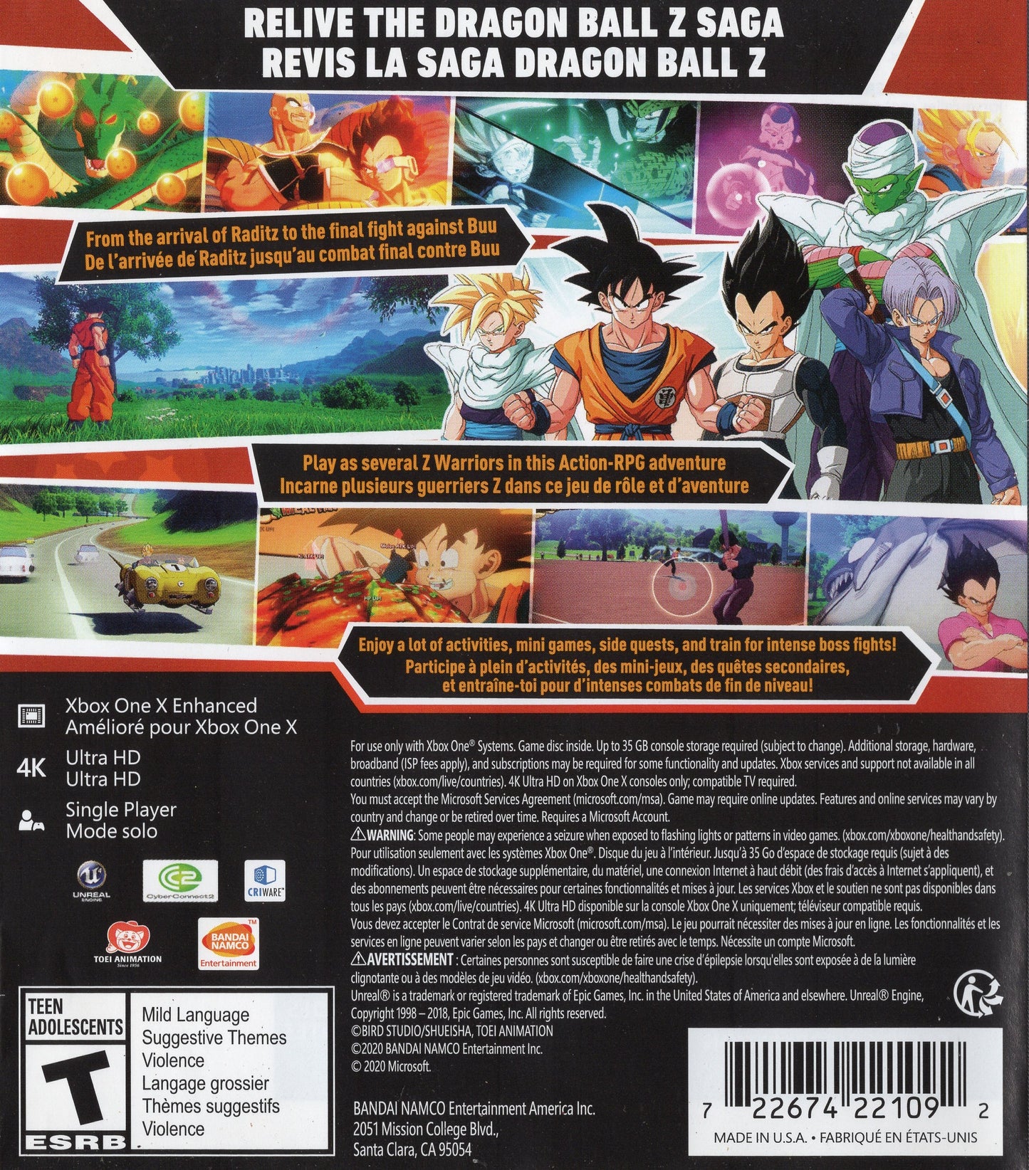 Dragon Ball Z Kakarot - Xbox One