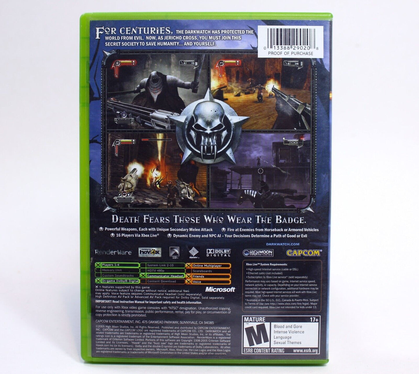 Darkwatch (Microsoft Xbox, 2005)