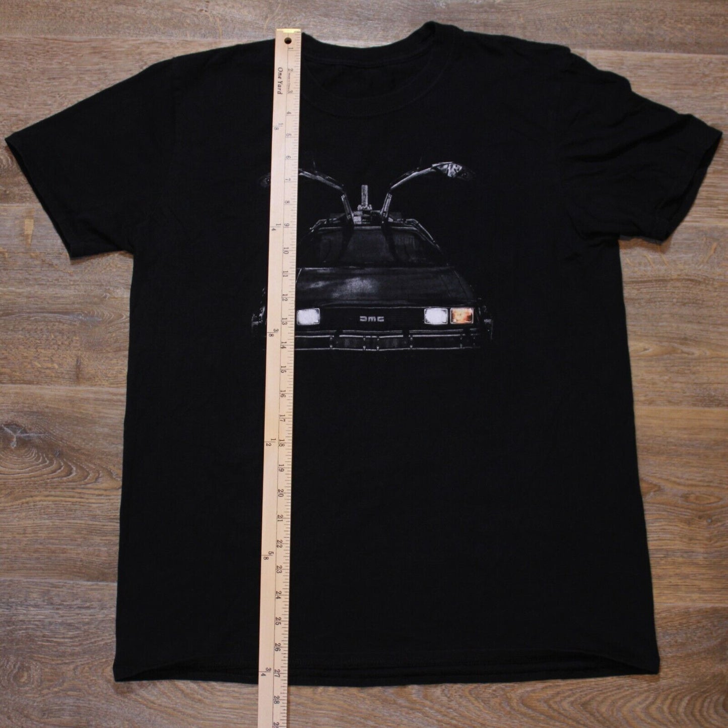 Back To The Future DeLorean Adult T-Shirt Mens Medium