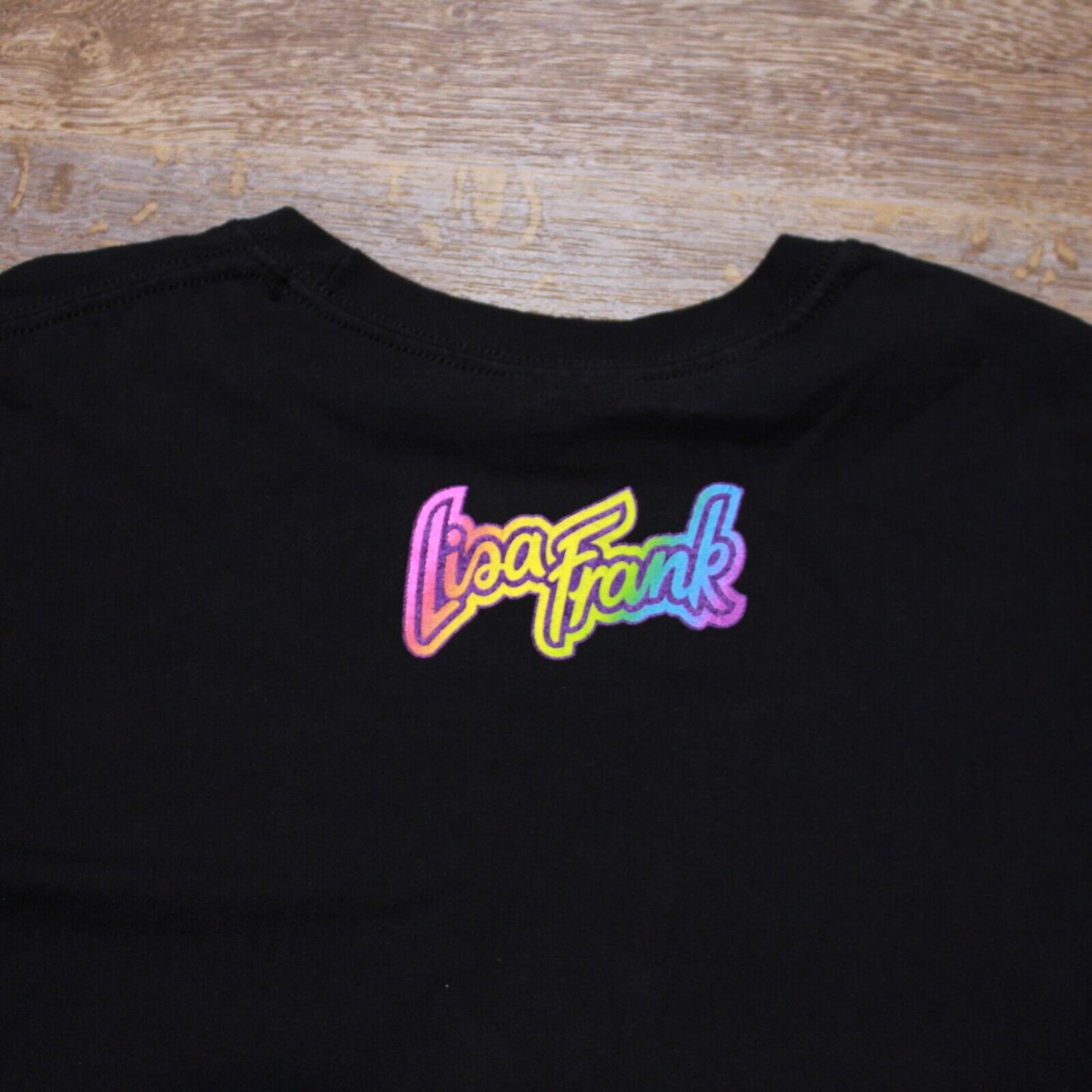 Vintage lisa frank 1993 hip hop bears black long sleeve Women's - Medium