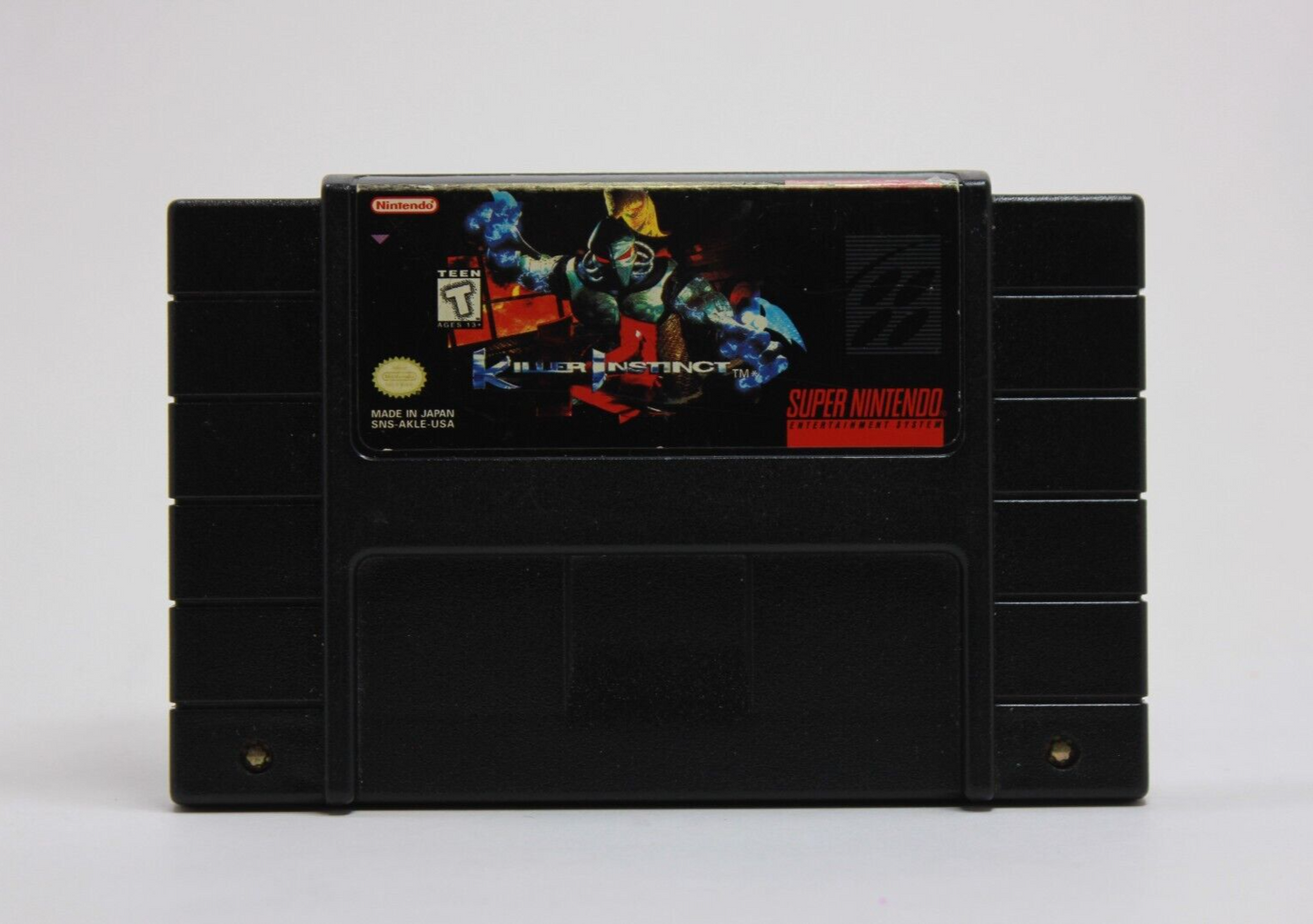 Killer Instinct USA Release SNES Cartridge
