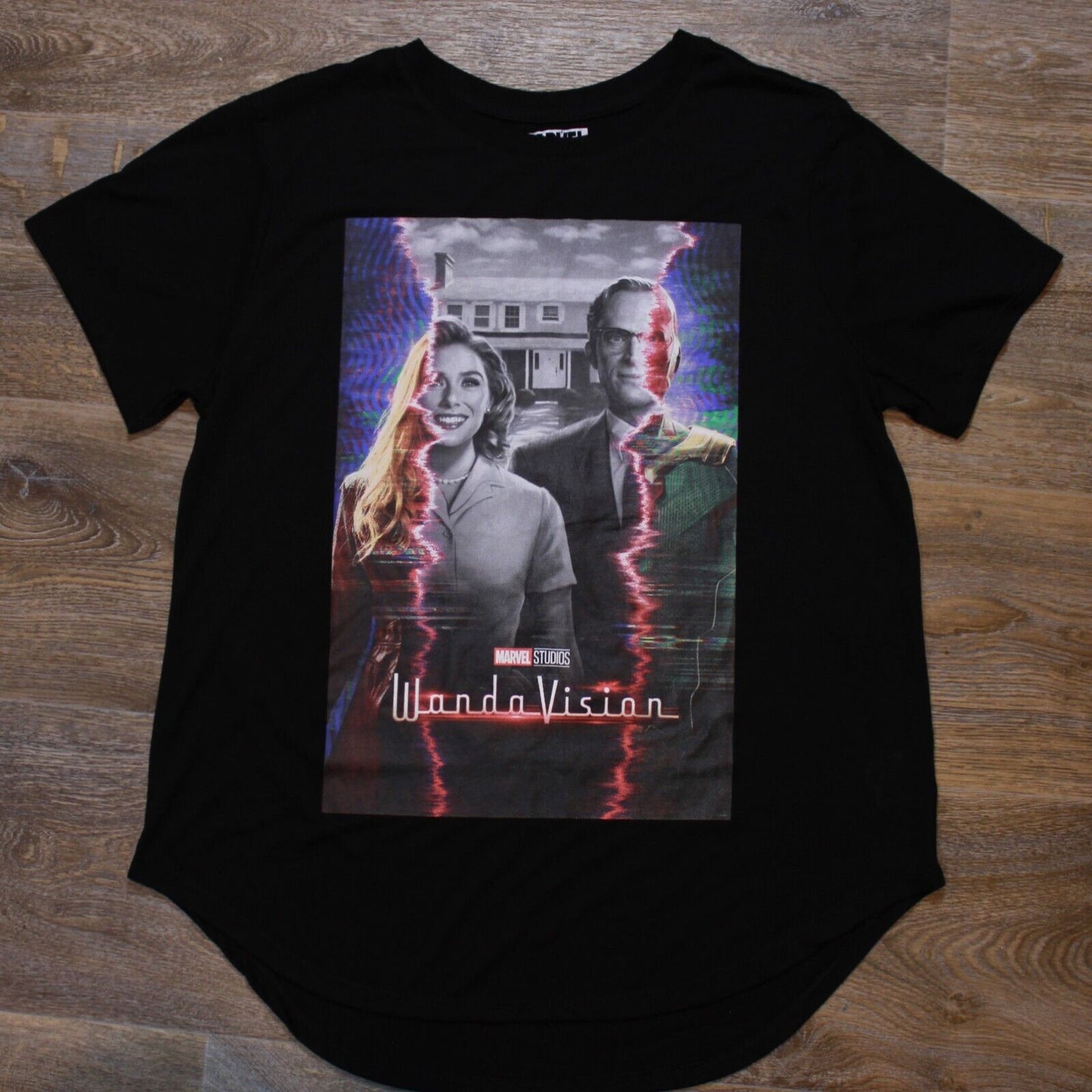 Marvel Studios WandaVision Woman-XL T Shirt Adult Wanda Alternate reality