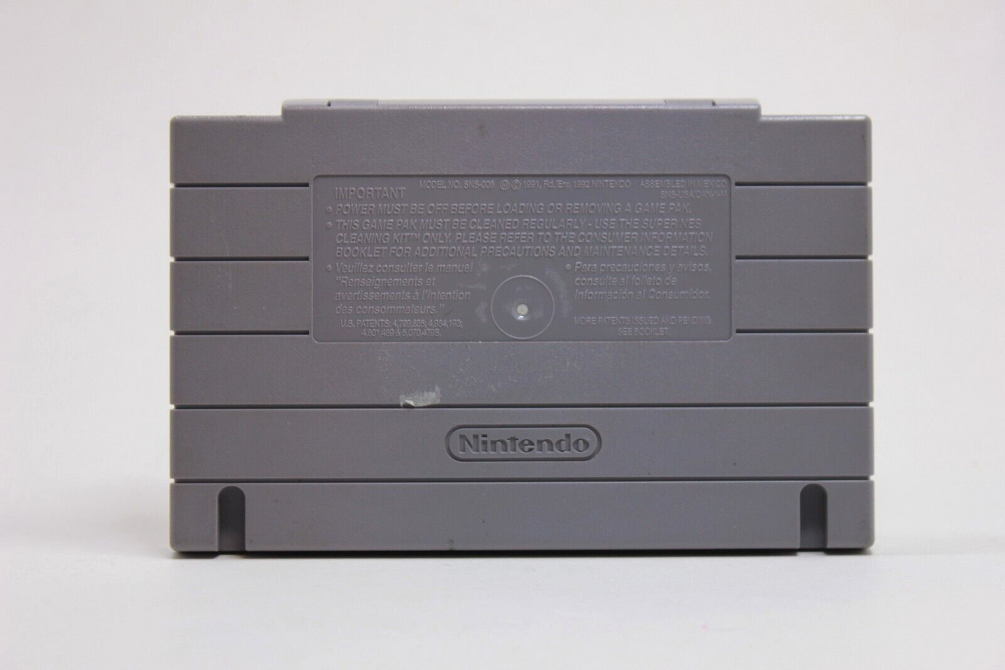 Wheel of Fortune Deluxe Edition USA Release SNES Cartridge