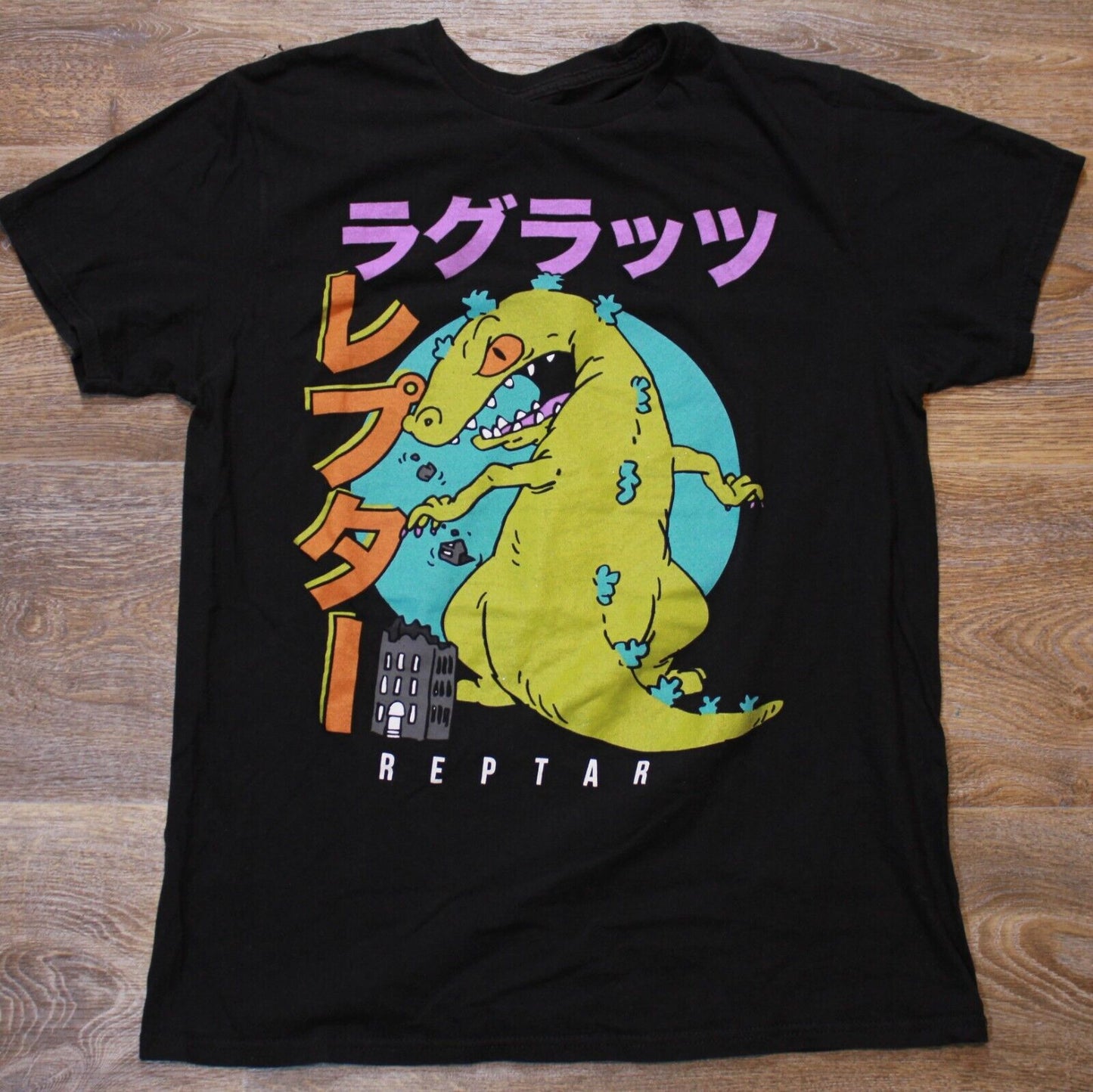 Reptar Rugrats T Shirt Nickelodeon Tee Men's - Medium
