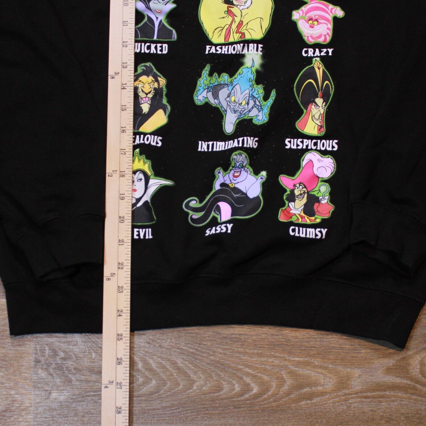 Disney Villains Mood Sweater Pull Over Women's - Large