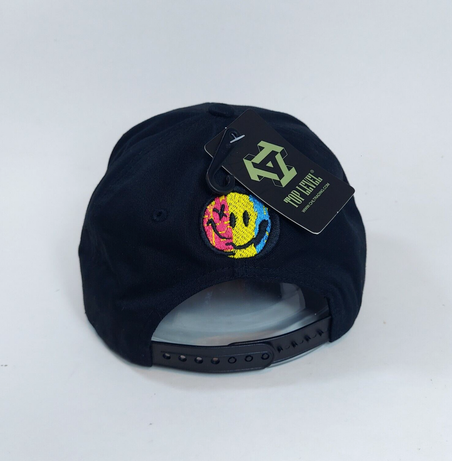 Top Level- Abstract Happy Face Snapback Brand New